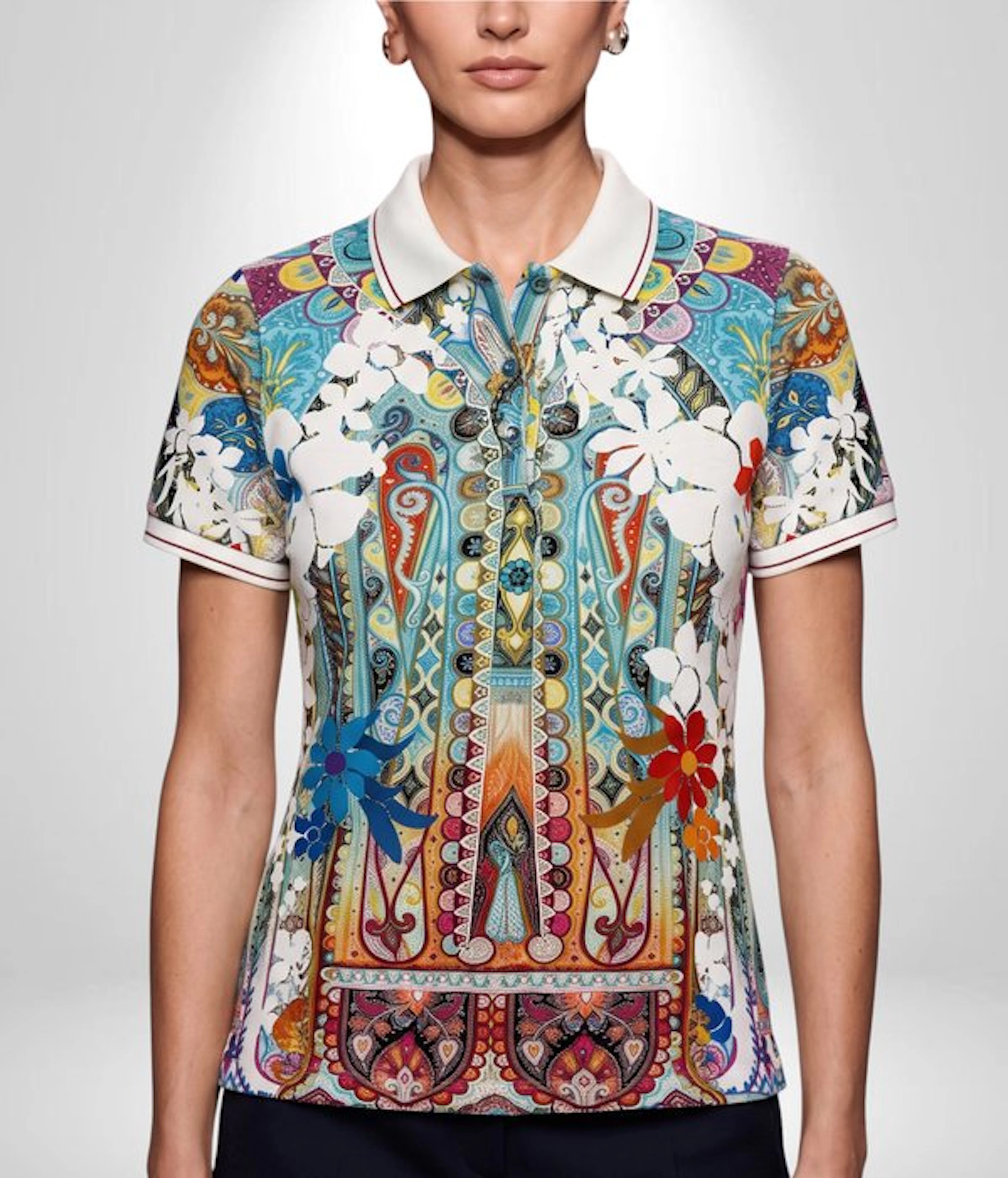 ETRO Milano Exclusive Glamour Special Texture Multicolor collection - Tg
