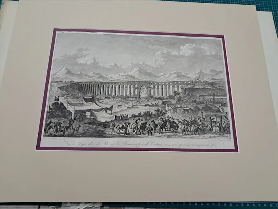 France - Sicily; Saint non - Acquedotto principe di...