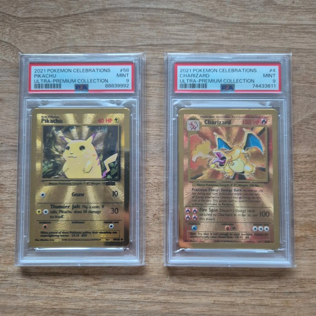 Pokémon - 2 Graded card - Pikachu