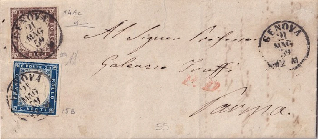 Italian Ancient States - Sardinia 1859 - 1859...