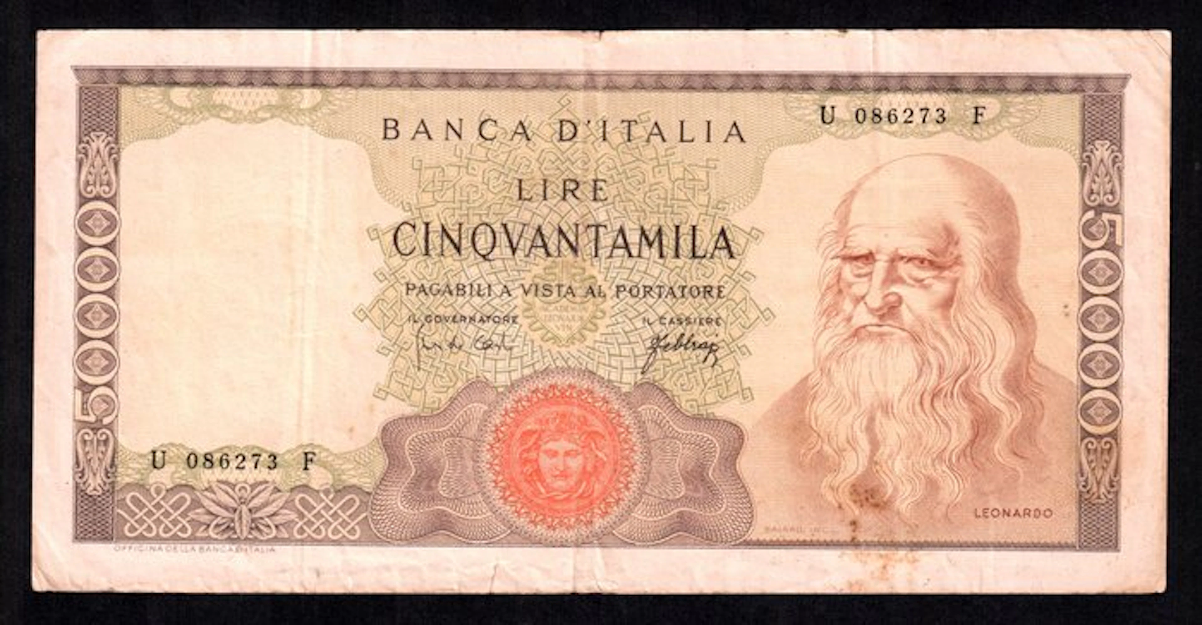 Italy. 50000 Lire 03/07/1967 R2 (Molto Rara) (No reserve price)