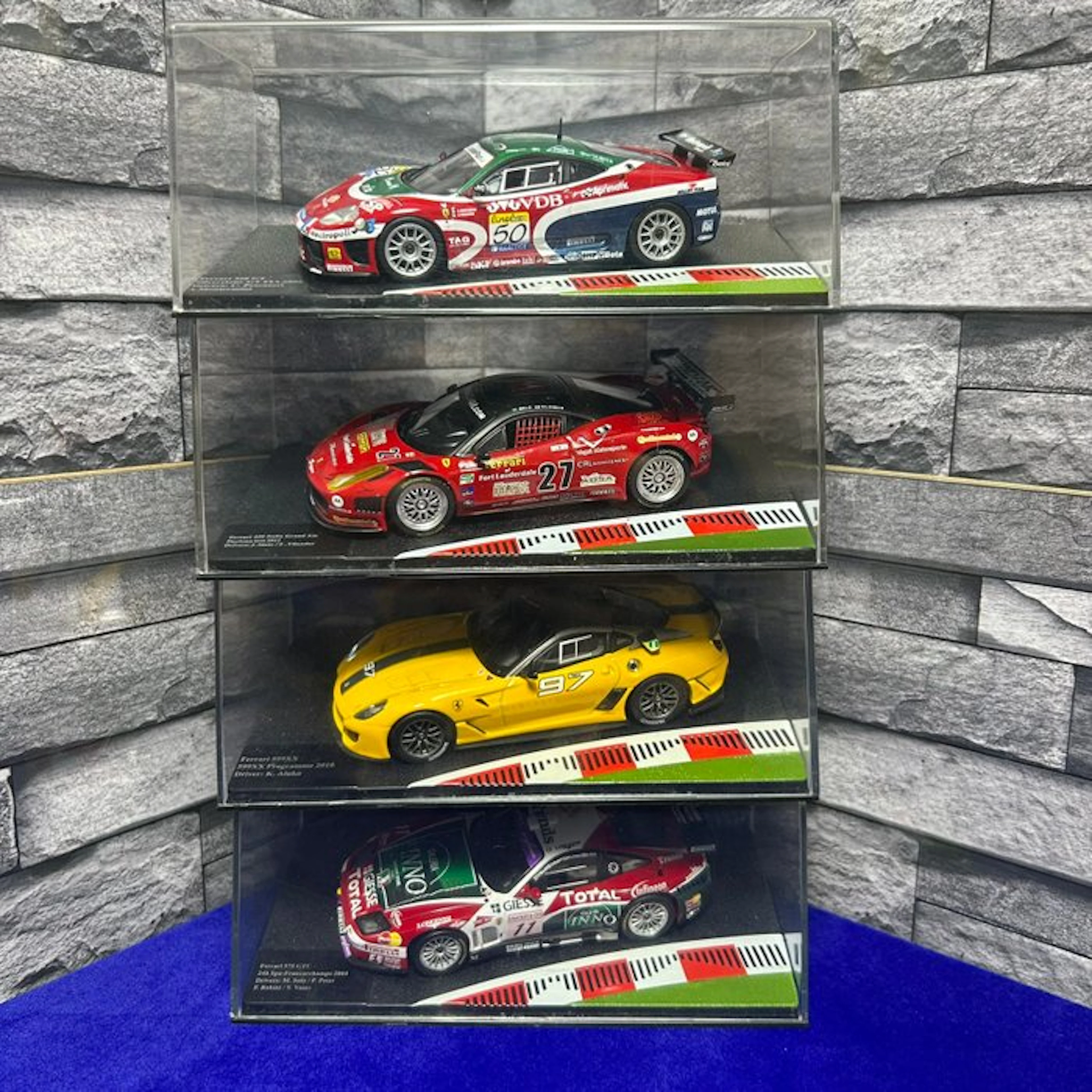 Altaya 1:43 - Model race car (4) - Lotto 4 modellini in...