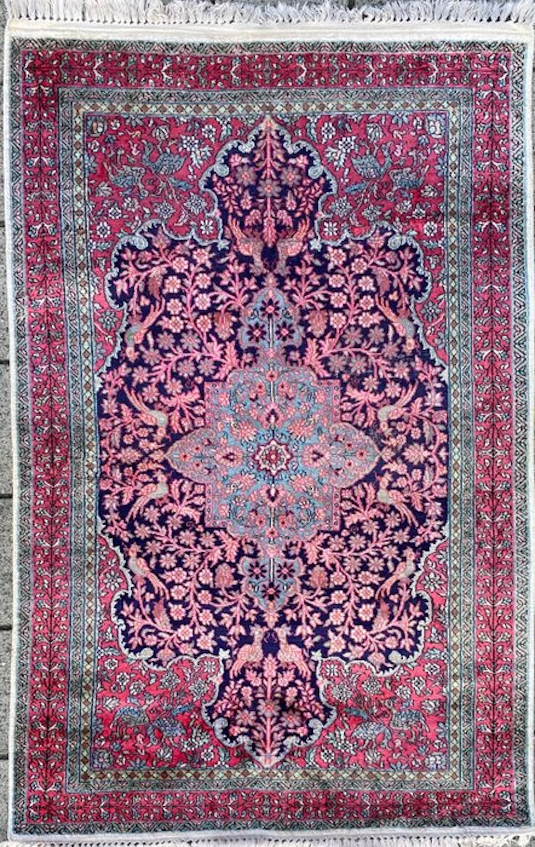 Cashmere-Silk - Cleaned - Carpet - 182 cm - 118 cm