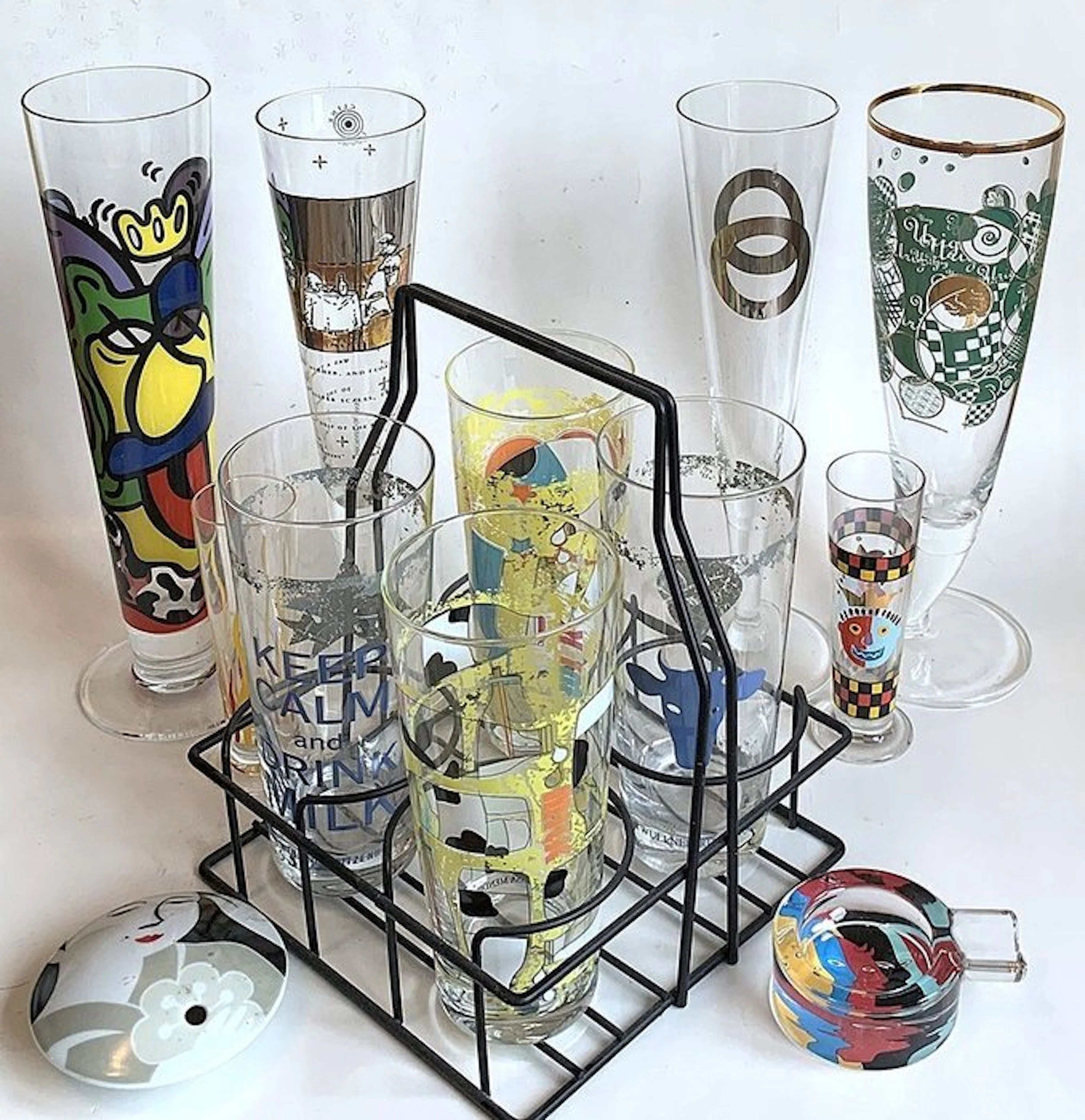 Ritzenhoff - Champagne glass (12) - flute - Glass - Ritzenhoff glass objects