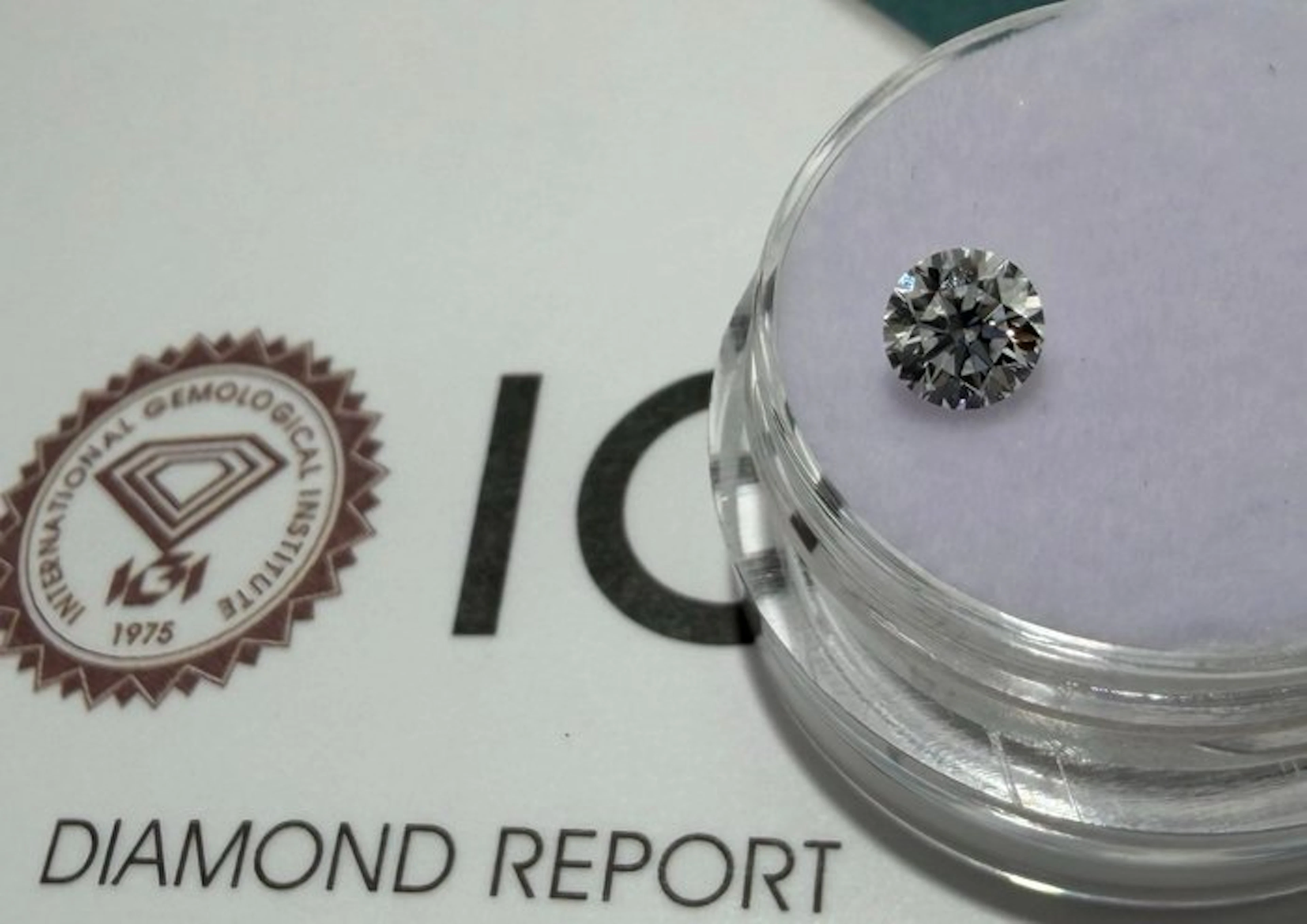 No reserve price - 1 pcs Diamond (Natural) - 0.40 ct...