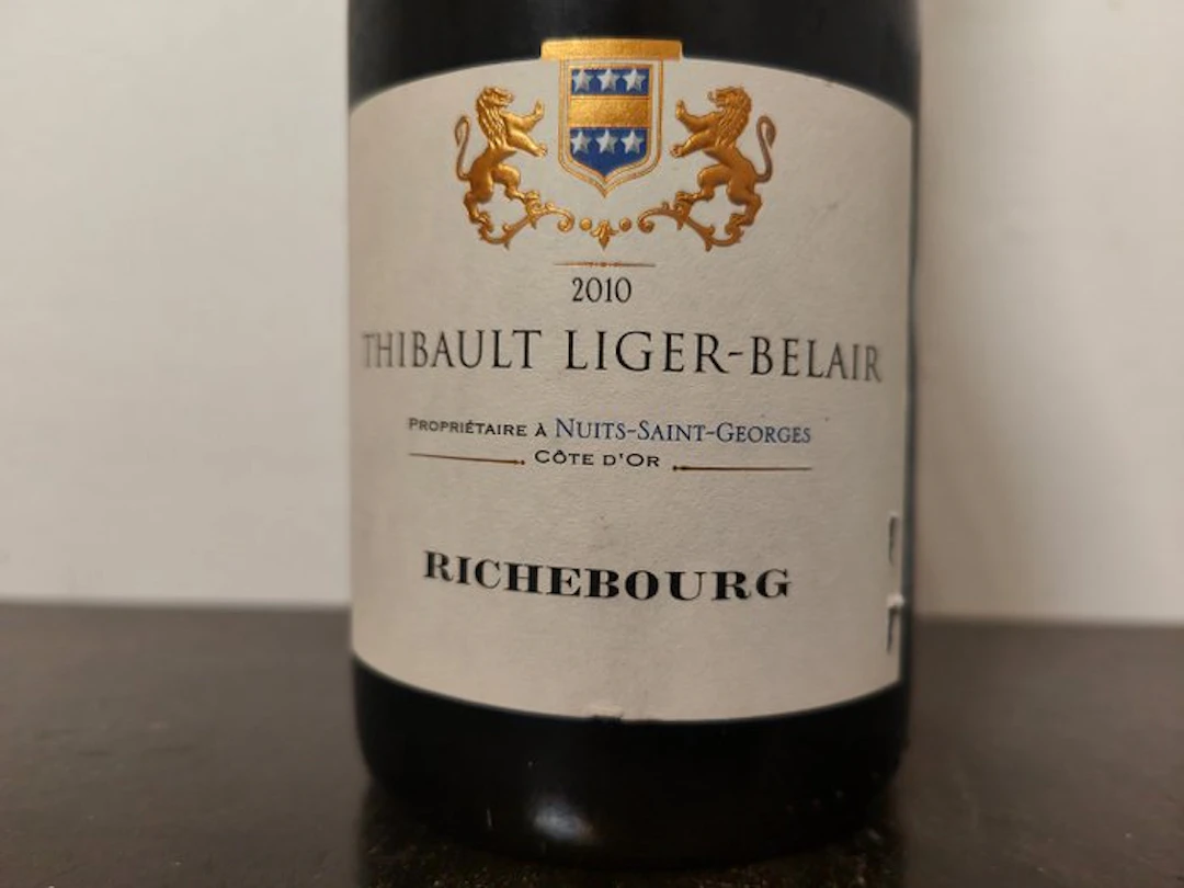 2010 Thibault Liger-Belair - Richebourg Grand Cru - 1 Bottle (0.75L)