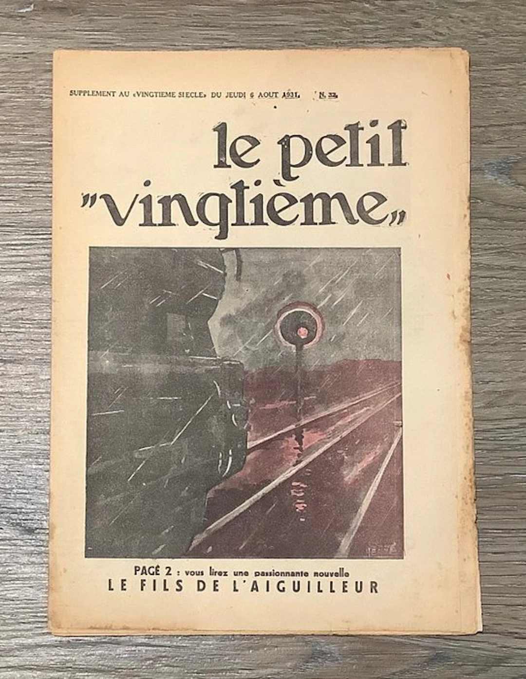 Le Petit Vingtième - N°32 de 1931 - Tintin en Amérique...