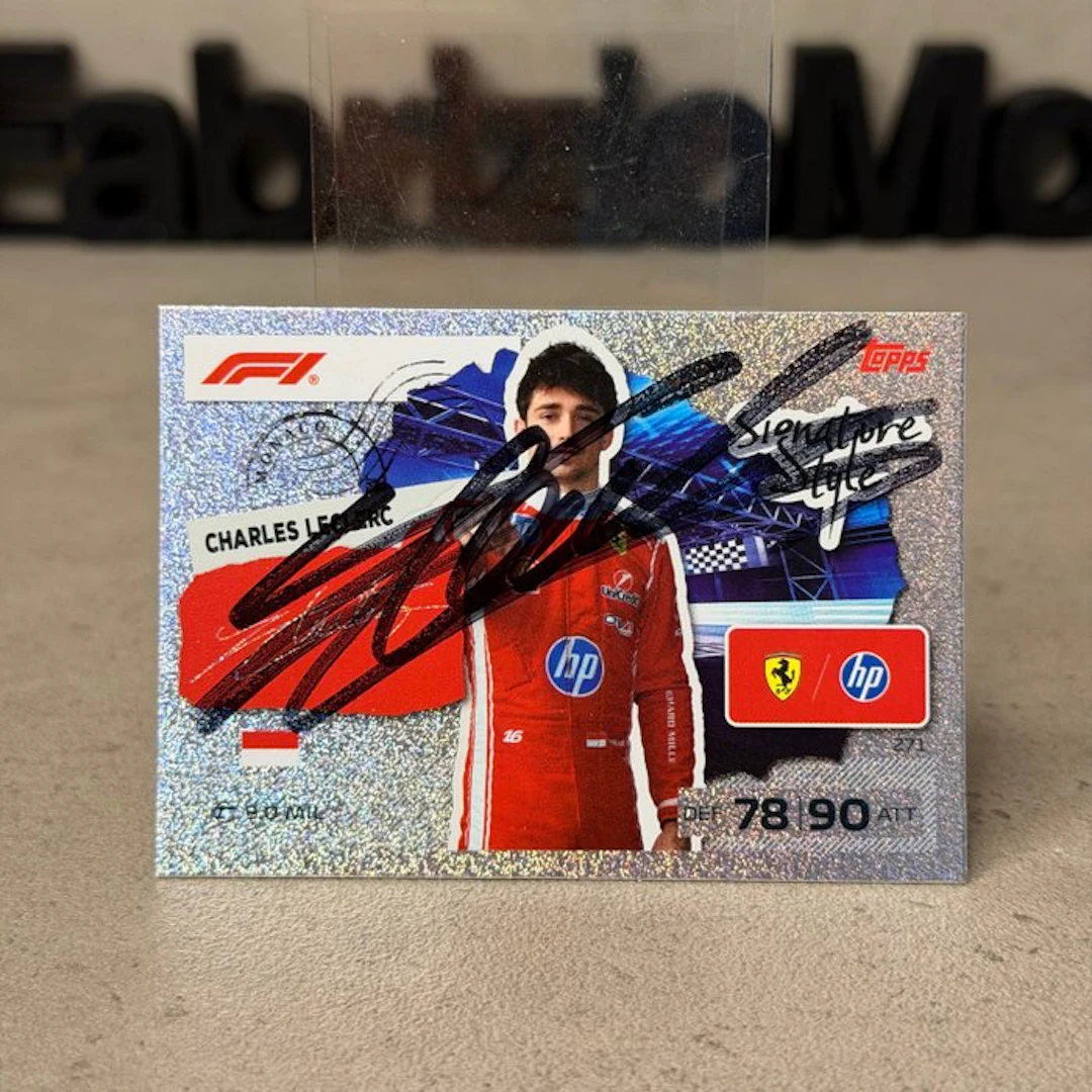 Ferrari - Charles Leclerc - 2025 - Topps Signature Style...