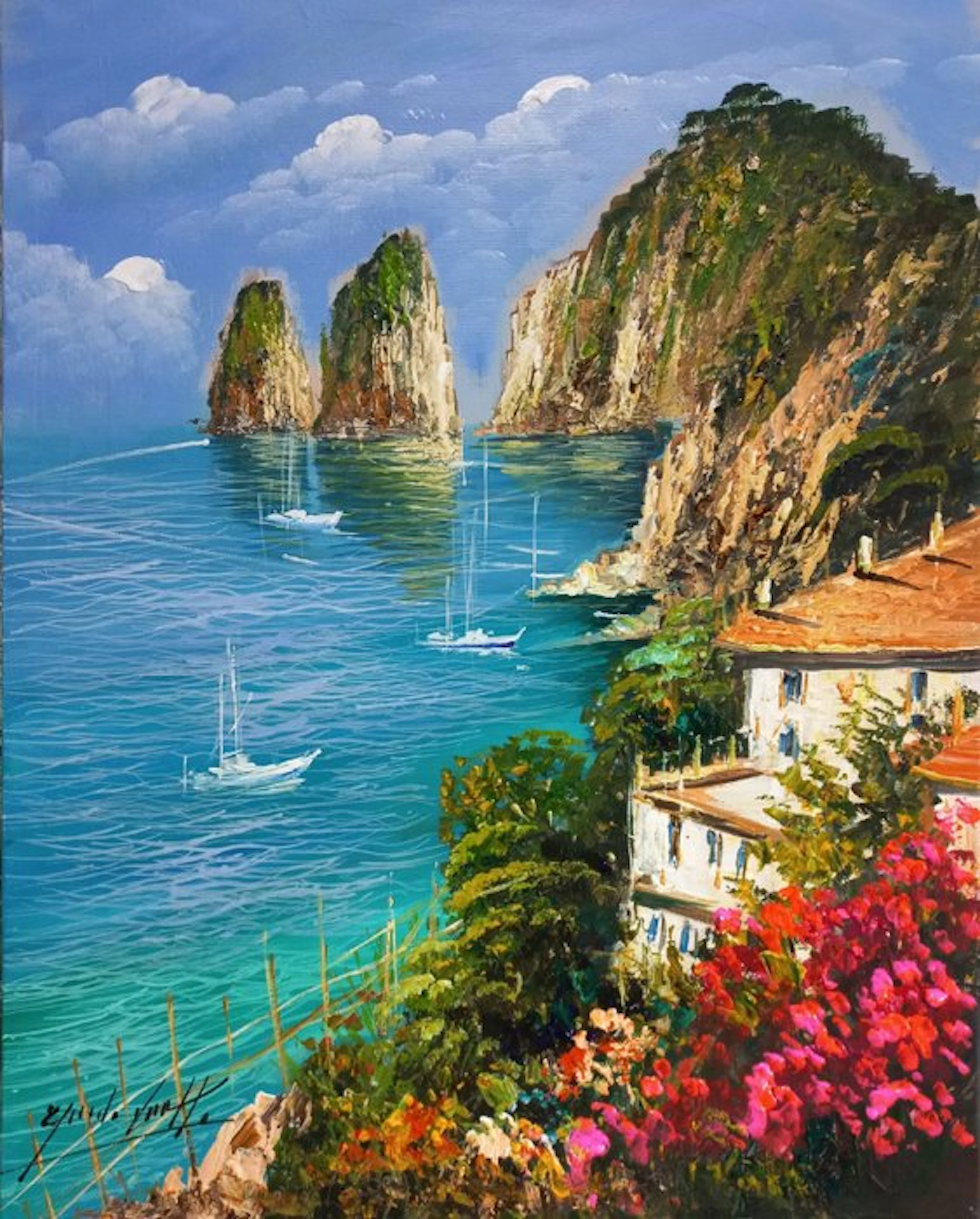 Guido Vuotto (1964) - Costiera di Capri