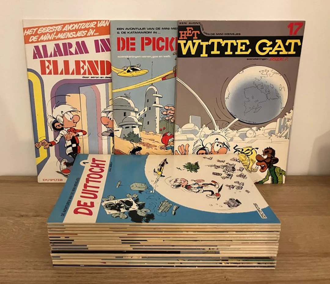 De Mini-mensjes 1 t/m 19 - Opeenvolgende reeks SC - 19...