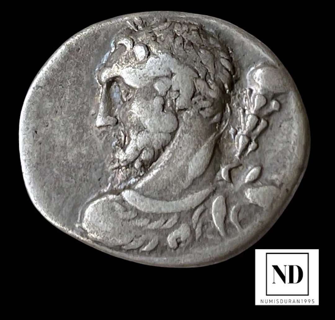 Roman Republic. Ti. Quinctius, 112-111 a.C.. Denarius Rome