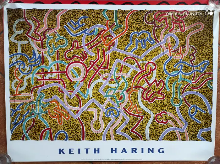 Keith Haring (after) - Keith Haring - Untitled 1985 - Lem art group - 1980s