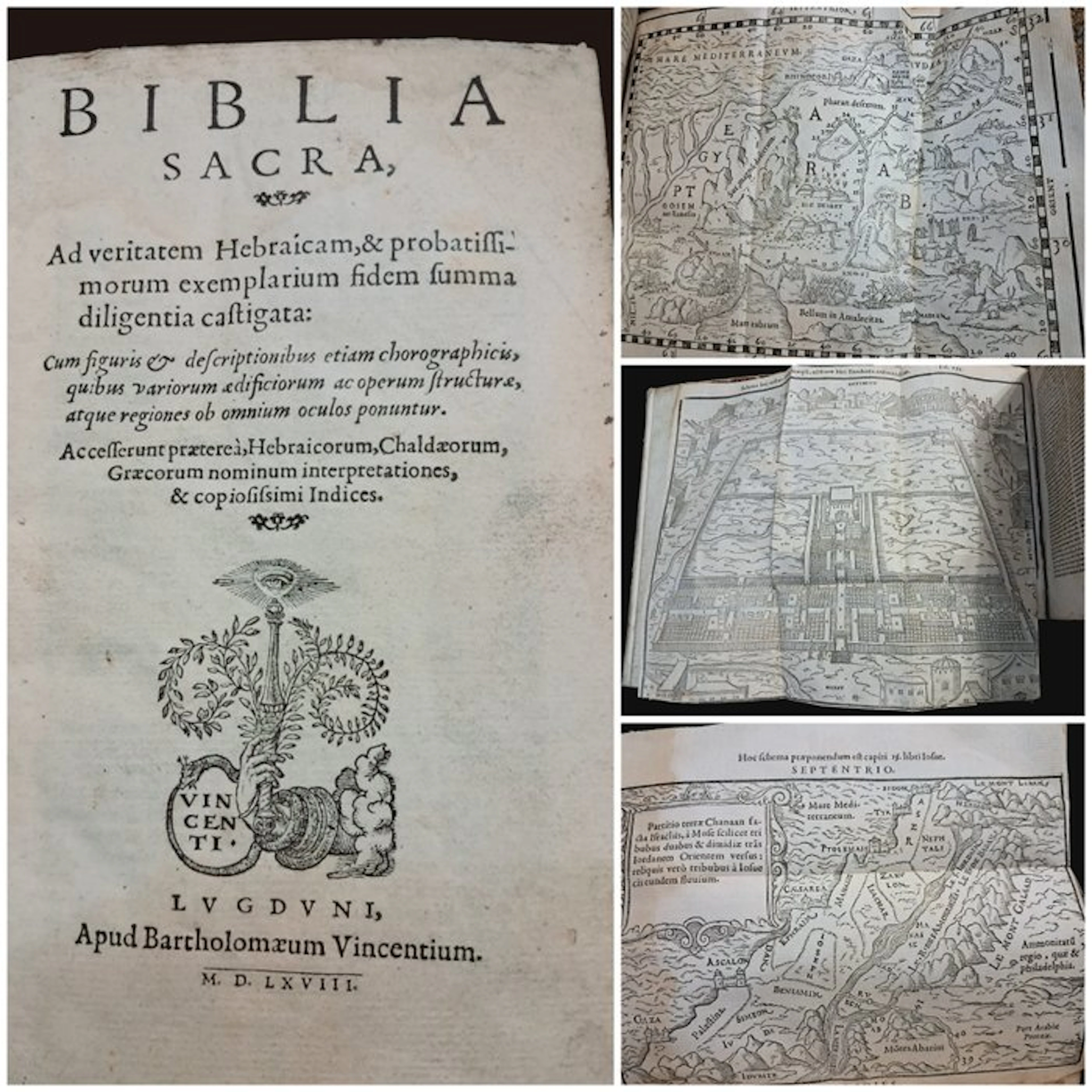 Biblia Sacra: Ad veritatem Hebraicam & probatissimorum...