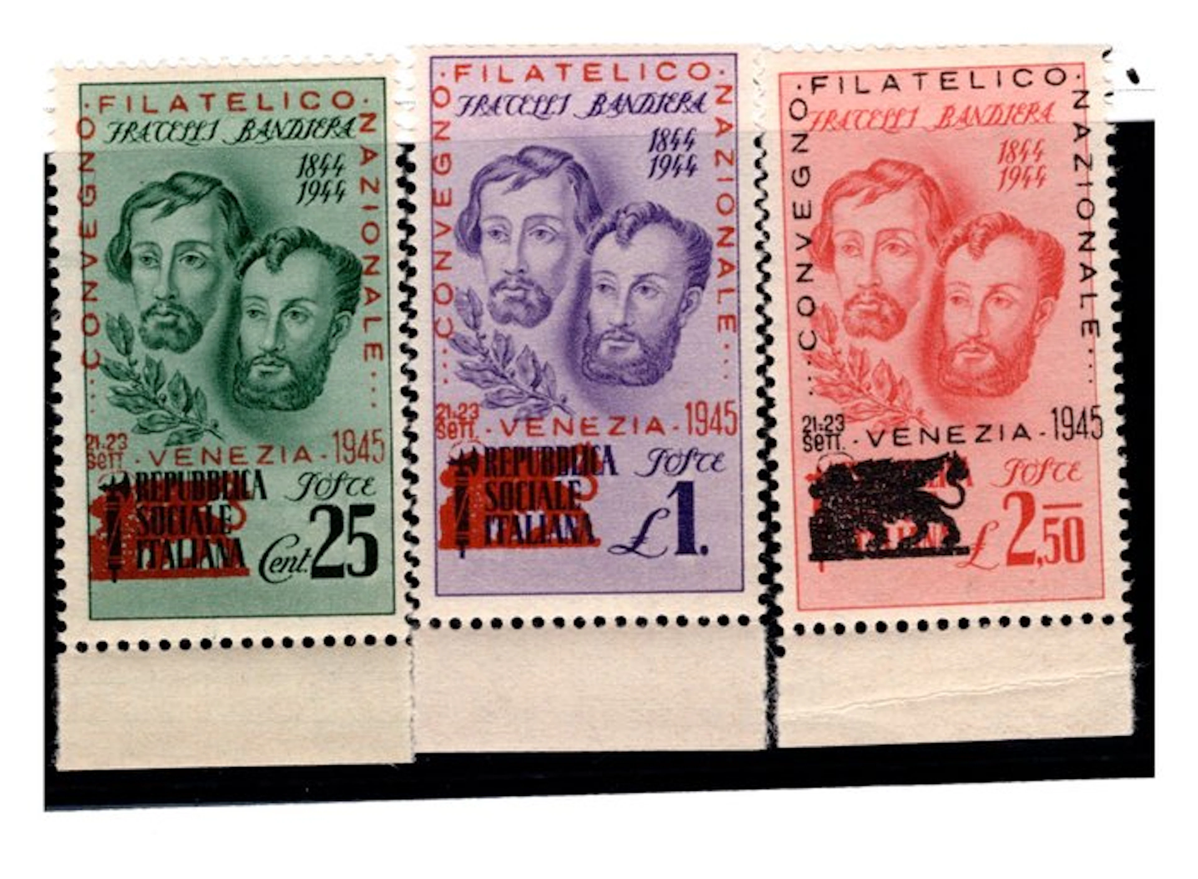 Italy Kingdom 1945/1945 - Venice Philatelic Congress