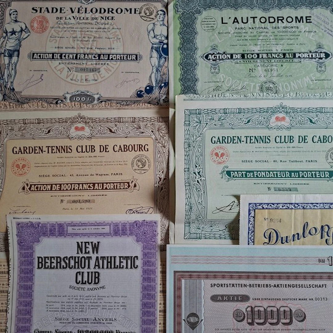Document - 7 Historische sport aandelen