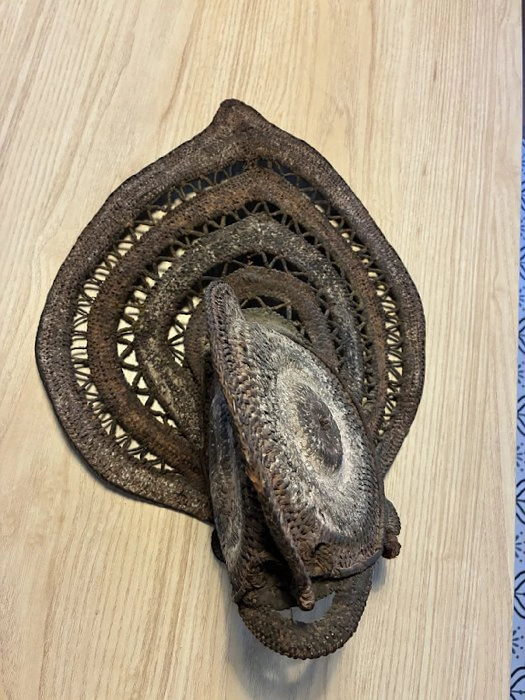 Mask - Papua New Guinea - Abelam wicker mask (No reserve price)