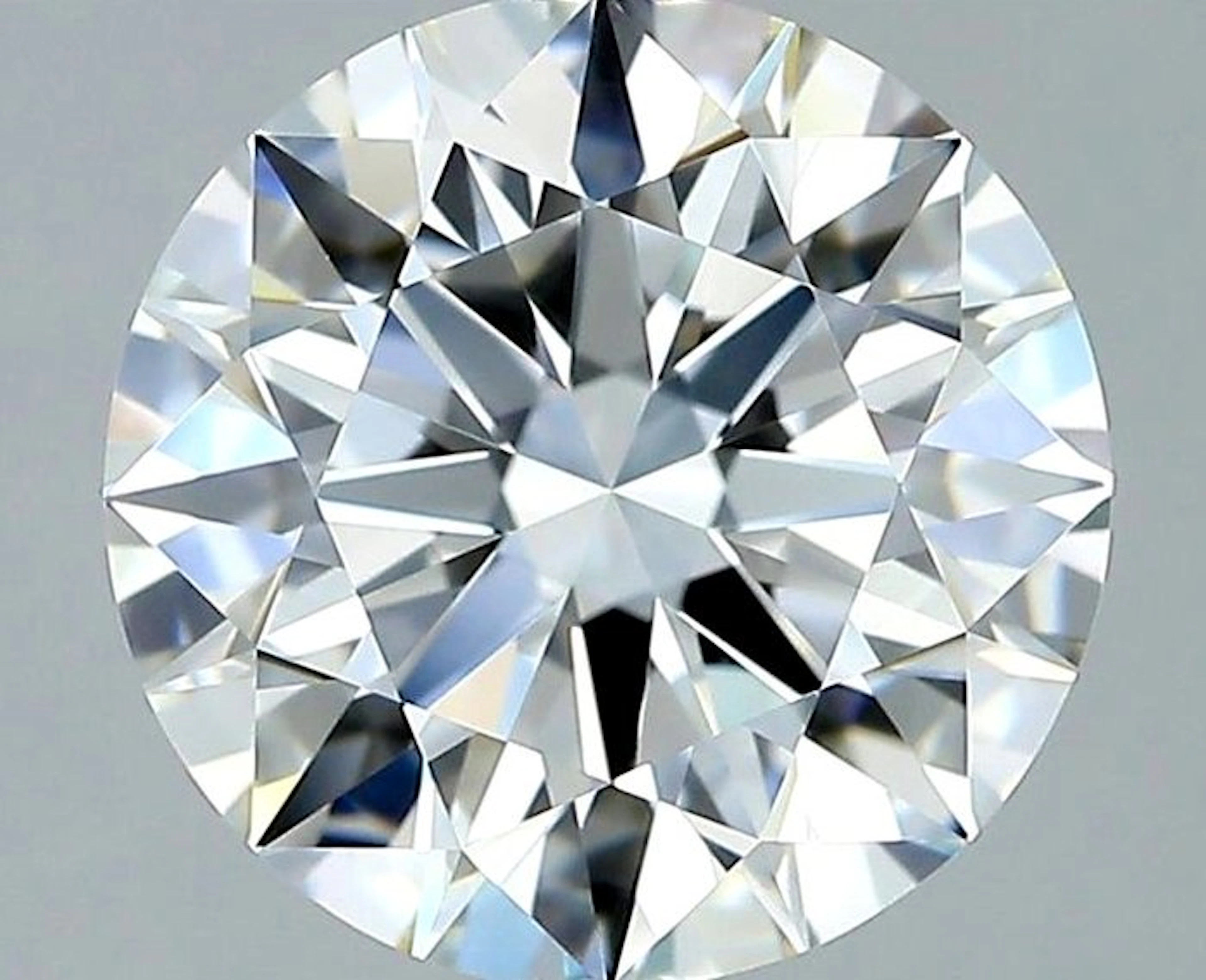 1 pcs Diamond (Natural) - 2.03 ct - Round - F - IF...