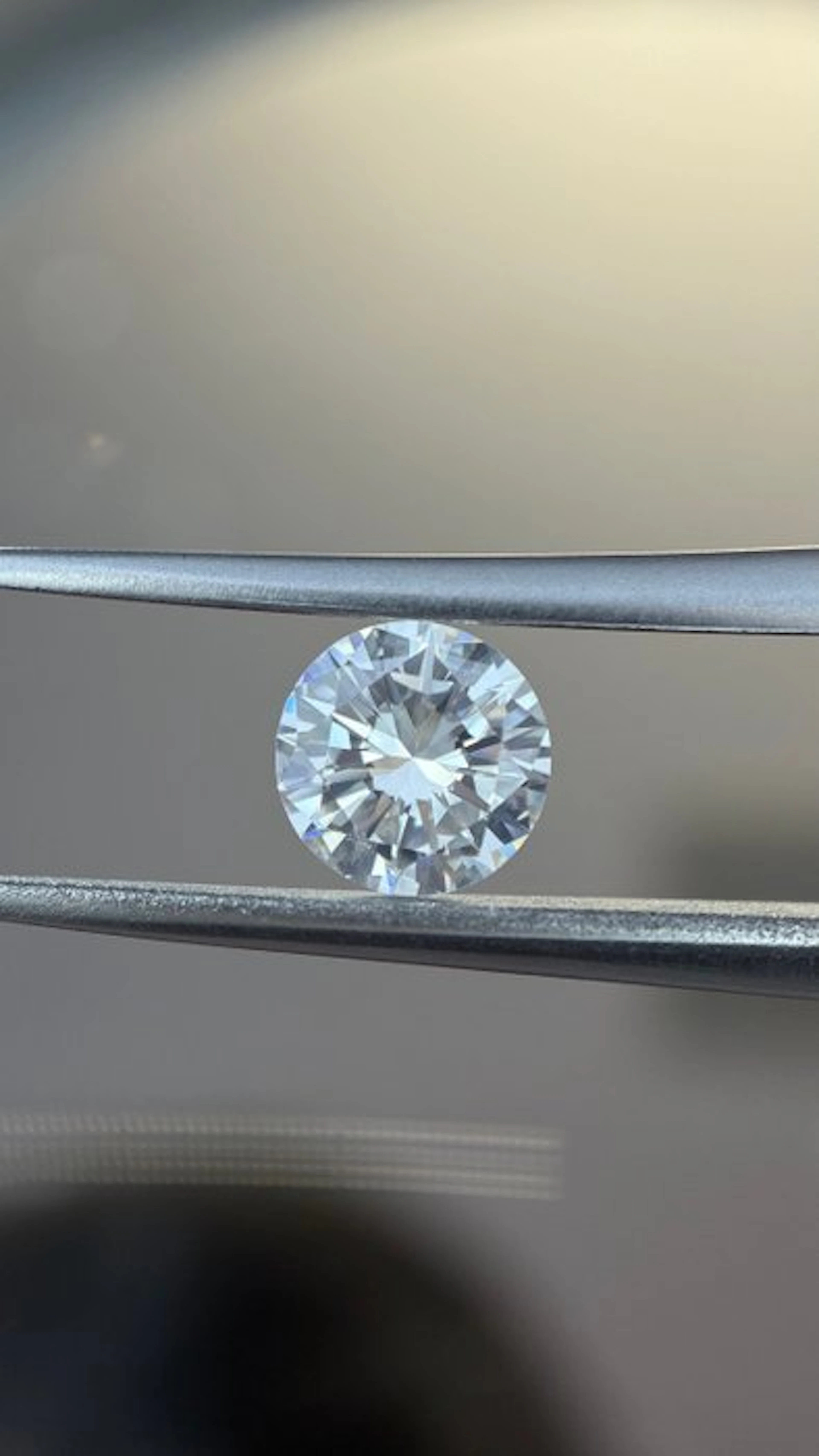 1 pcs Diamond (Natural) - 0.54 ct - Round - G - VVS1 - HRD Antwerp