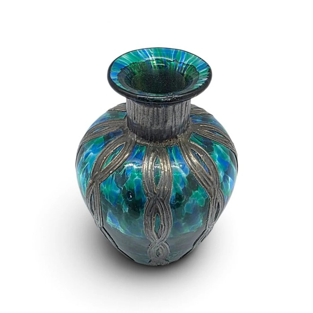 Vase - Bohemian art glass