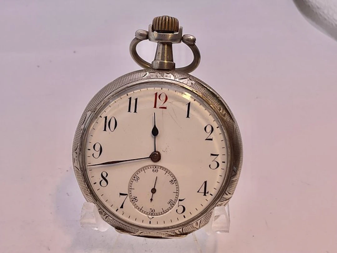 Invar Stadel Mons . Ancora . Cassa floreale . Argento . 1920 . - 1850-1900
