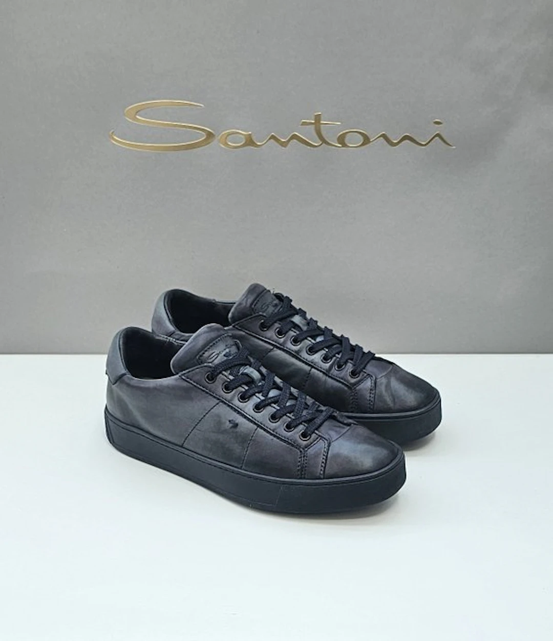 SANTONI -NO RESERVE PRICE - Sneakers - Size: EU 42.5, EU 42