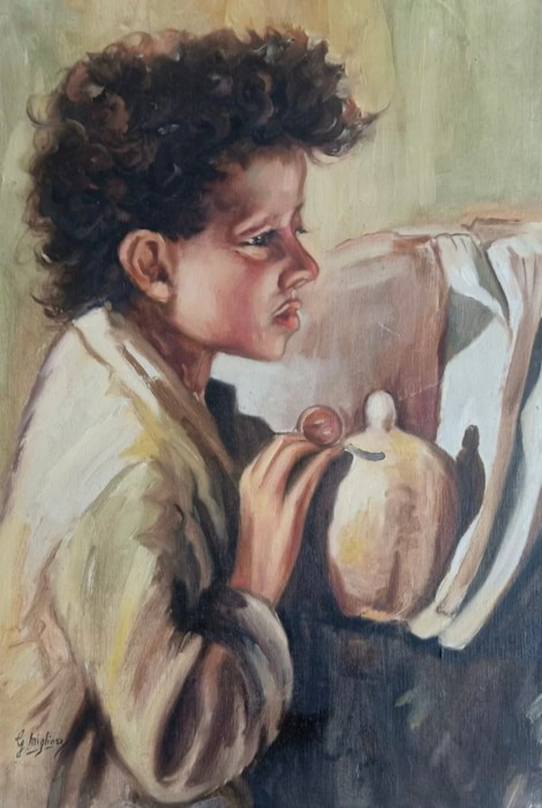 Migliore Guglielmo (1922-2005) - Desiderio di ragazzo