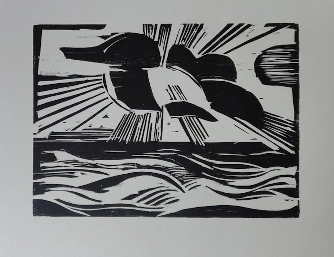 Heinrich Stegemann (1888–1945) - Sonne, Wolken