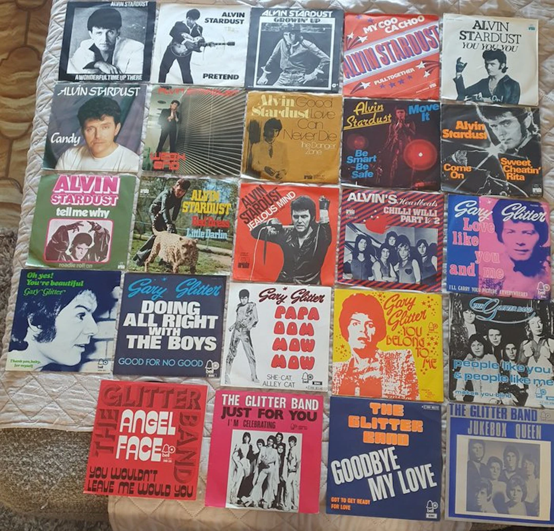 Alvin Stardust & Related - Garry Glitter & Related - 24 X...