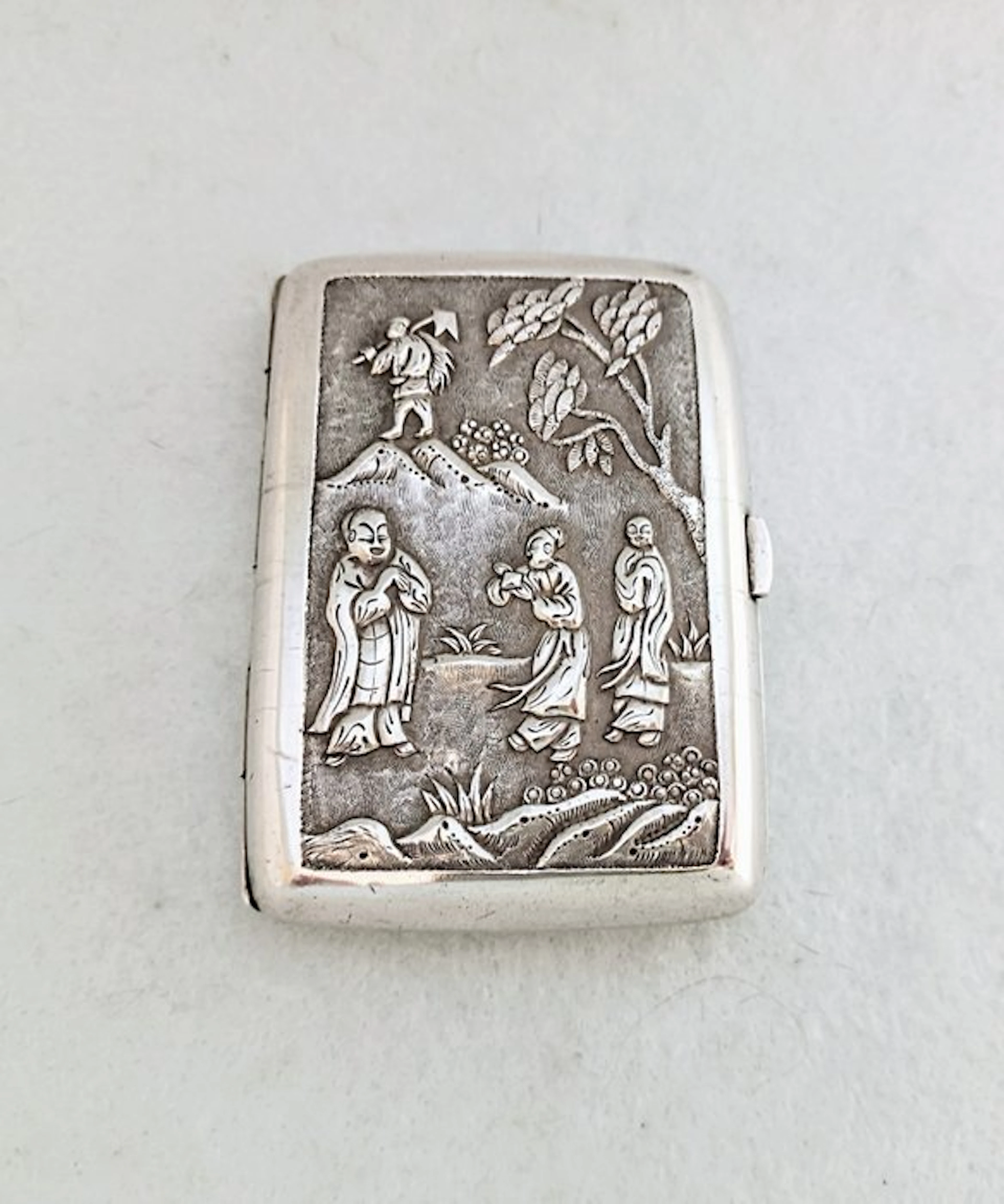 Chinese Export - Box - .900 silver