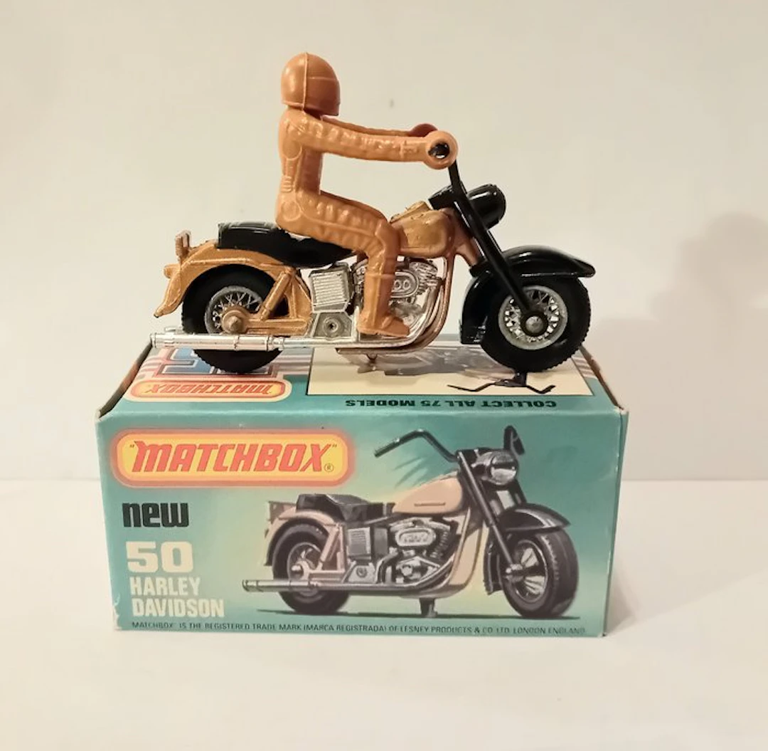 Matchbox 1:64 - Model motorcycle - Harley Davidson (50)