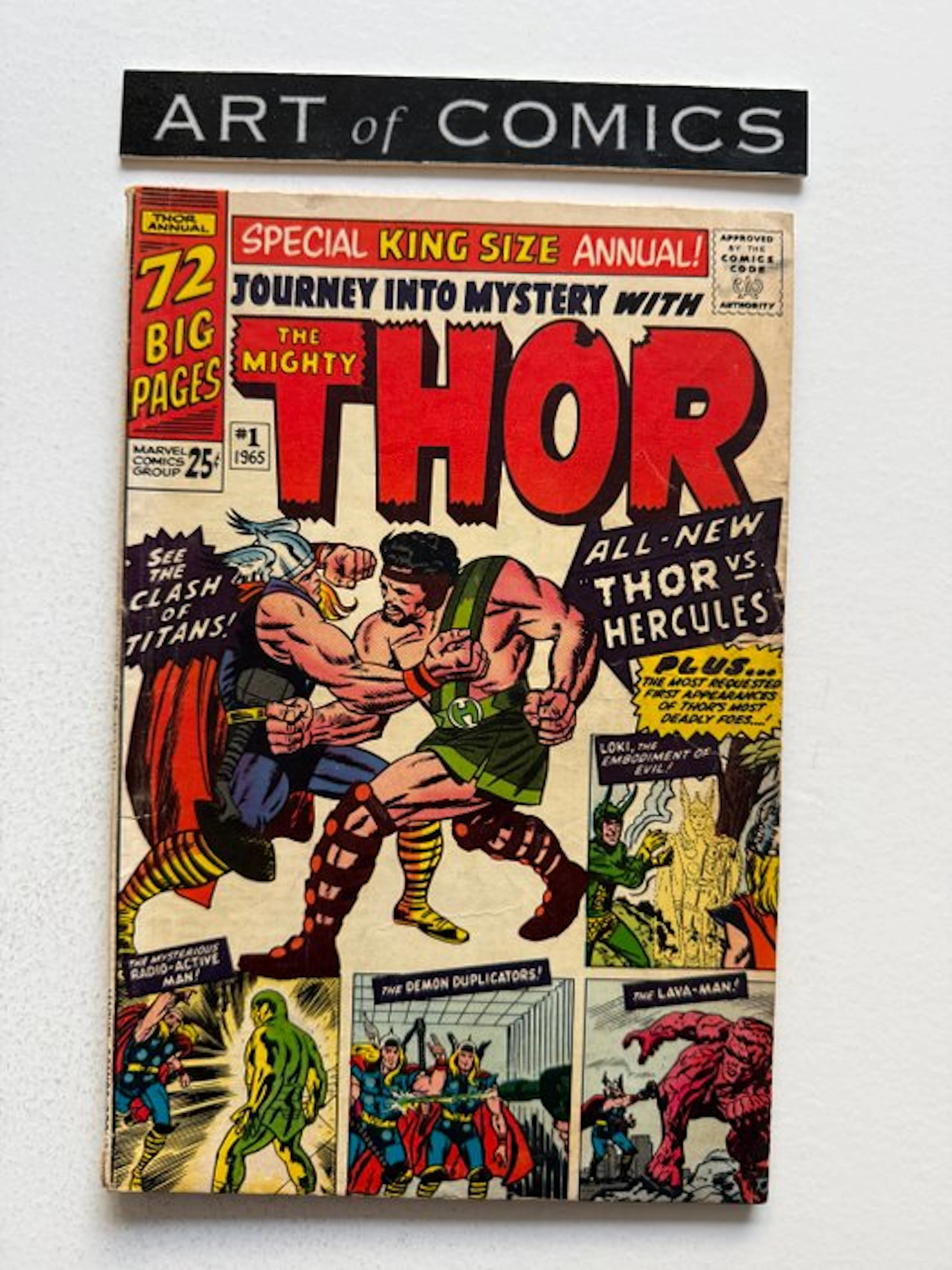 Journey Into Mystery Annual #1 - 1st appearance of...