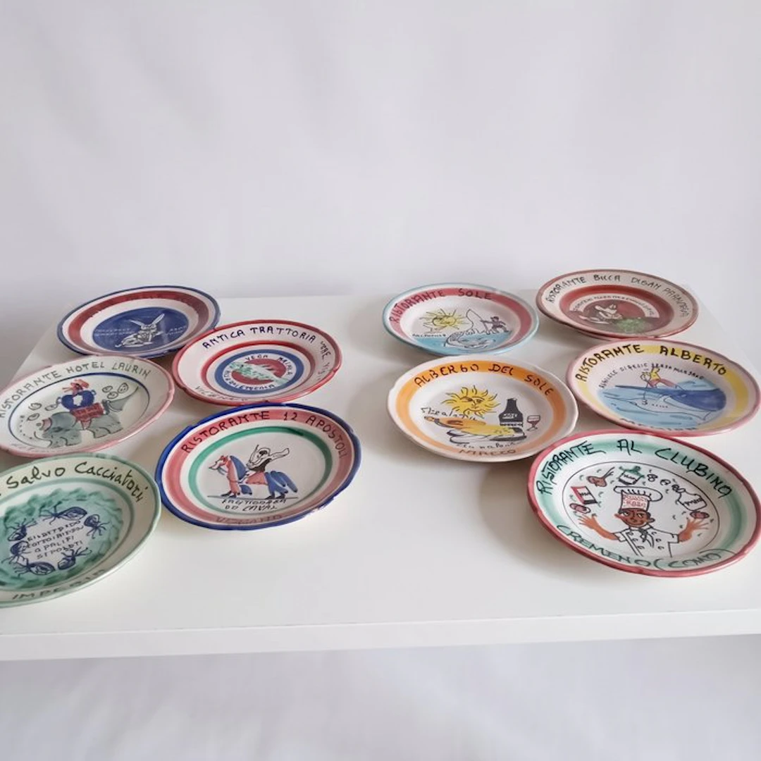 Solimene Vietri - Dish (10) - Ceramic