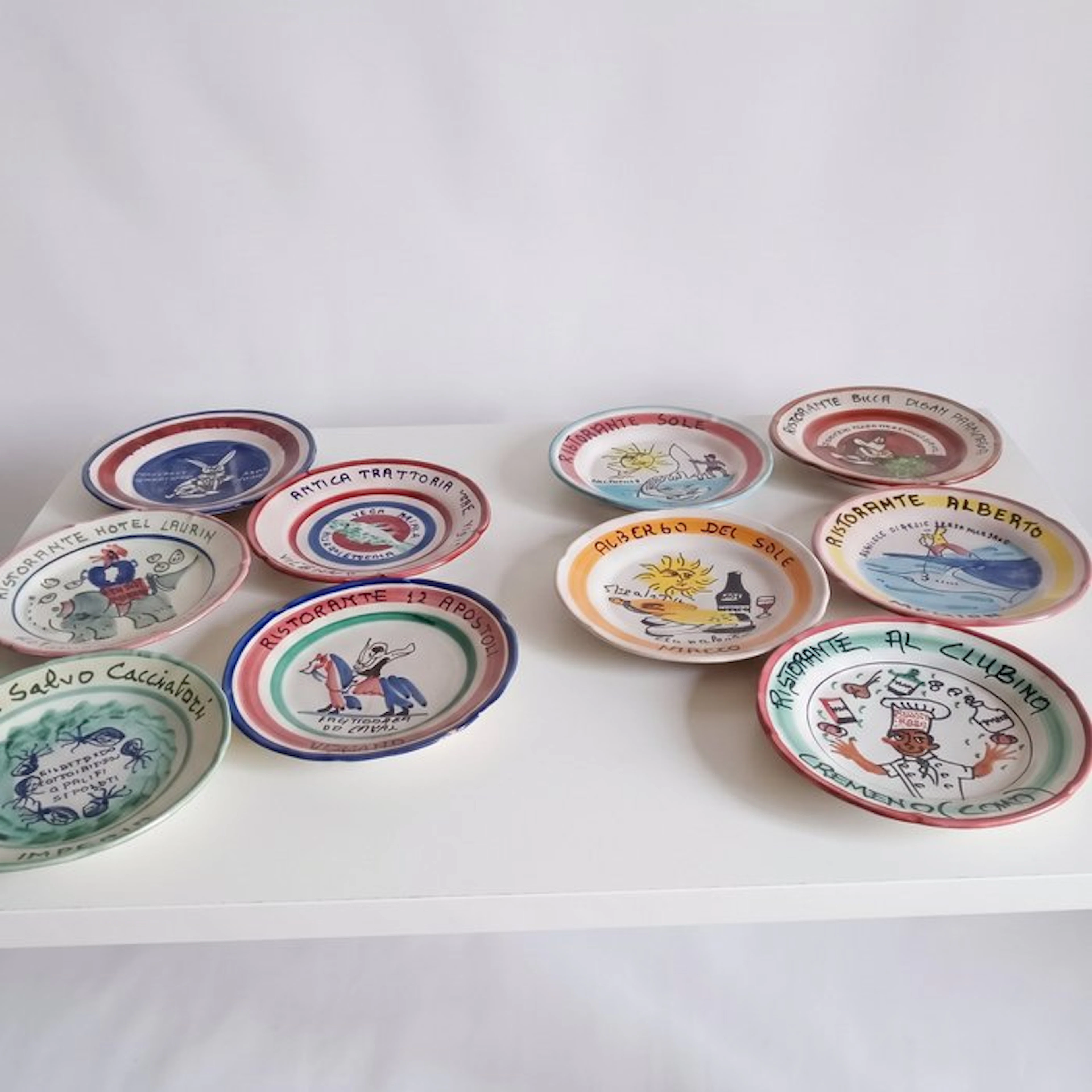 Solimene Vietri - Dish (10) - Ceramic