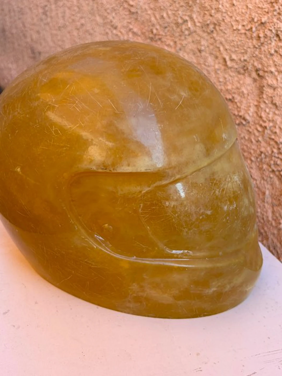 • ES: Technical prototype of a Shoei helmet shell...