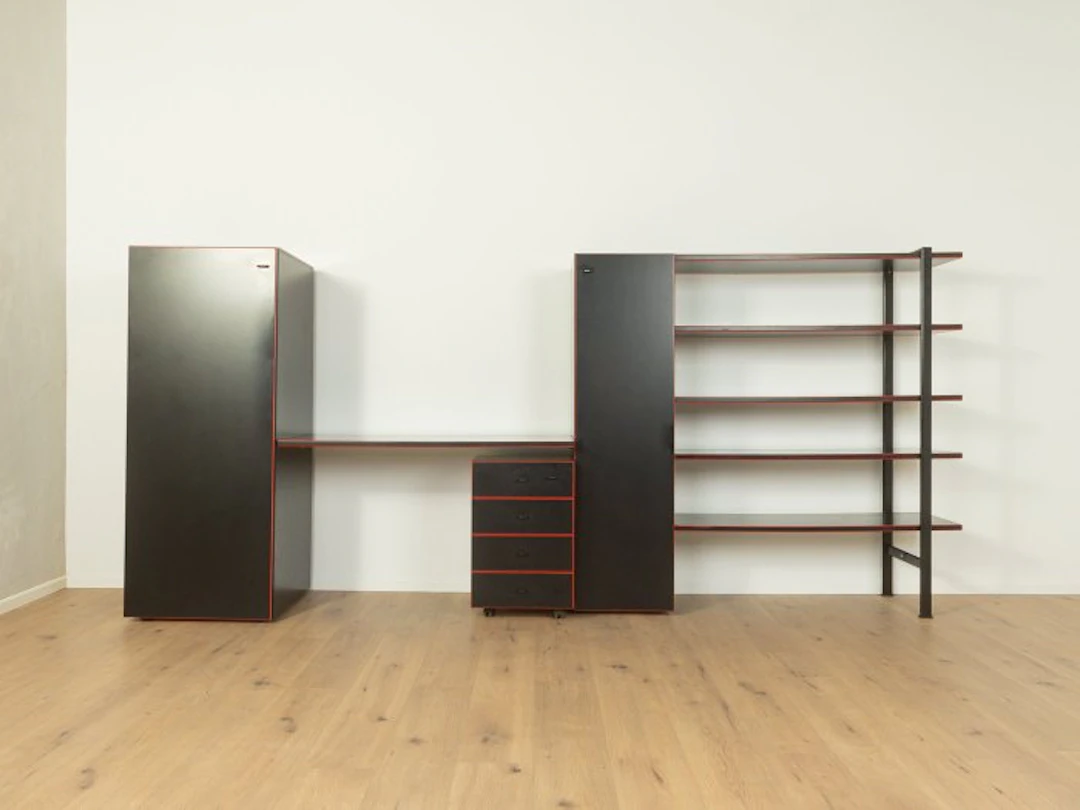 interlübke - Peter Maly - Wall shelf unit - Ash - Postmodern Wall Unit