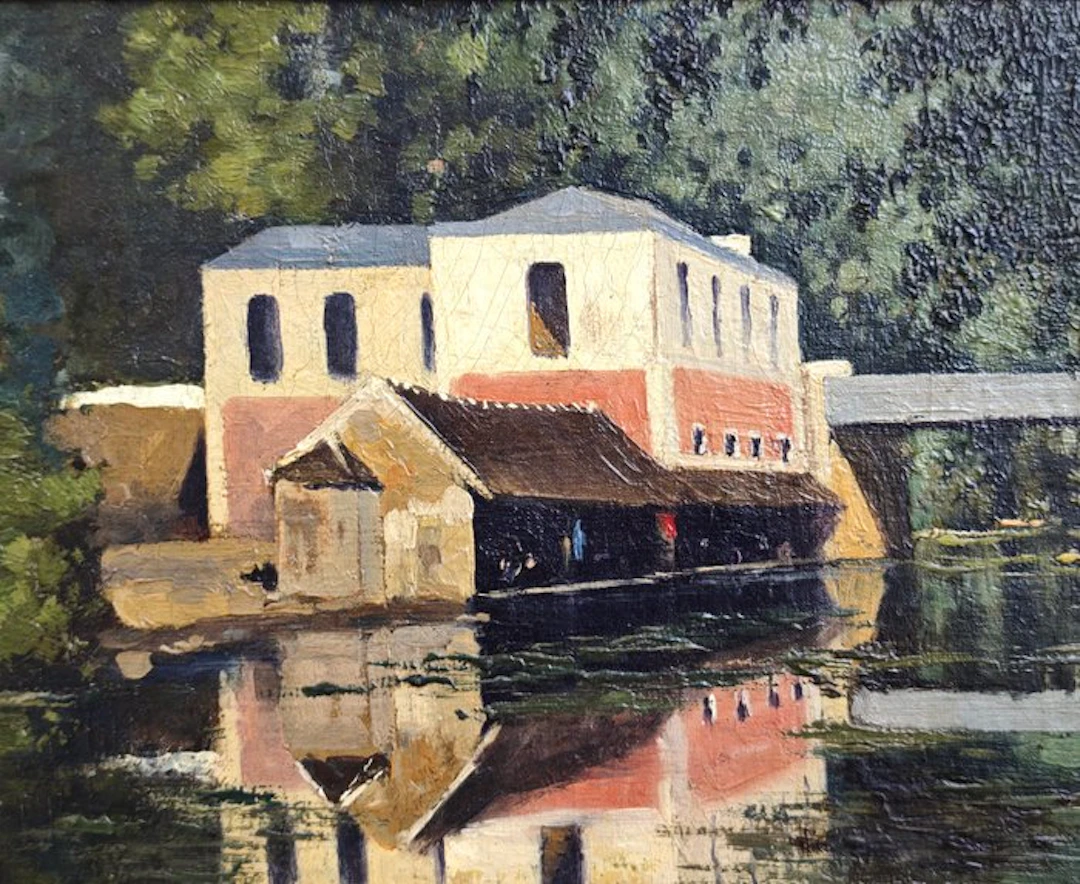 École postimpressionniste française (c.1920) - Reflets sur l’eau