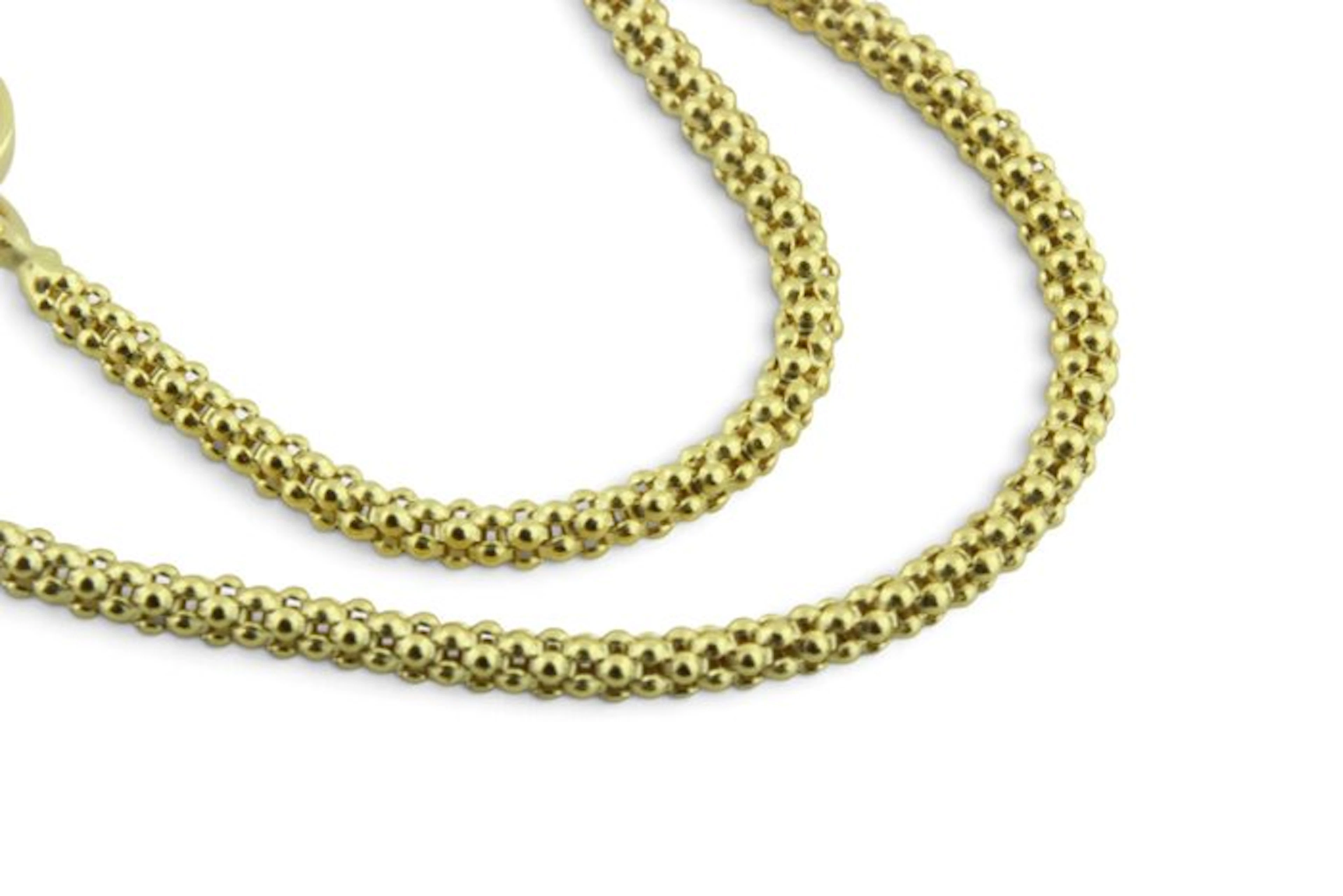 Choker necklace - 14 kt. Yellow gold