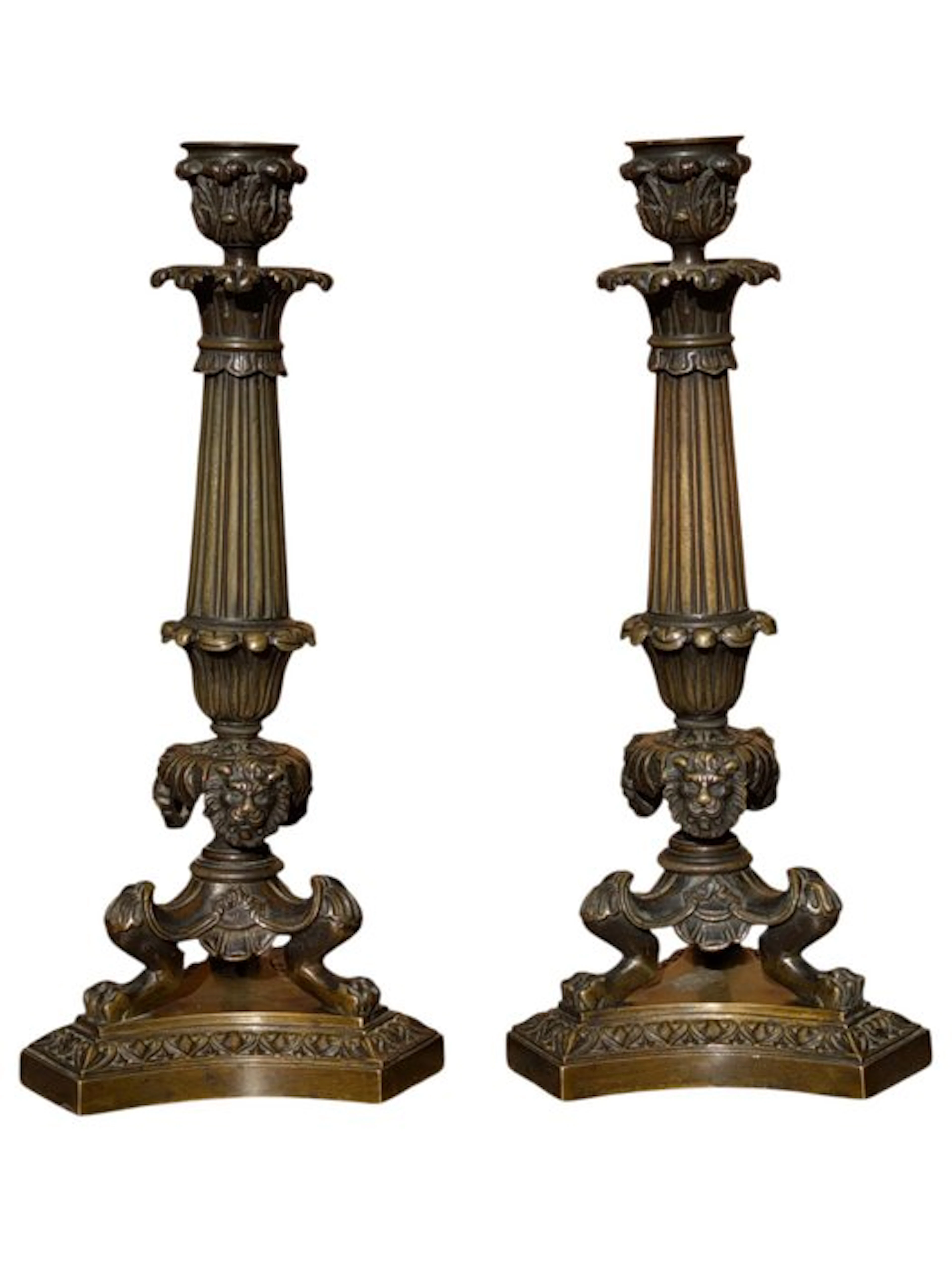 Candleholder (2) - Bronze