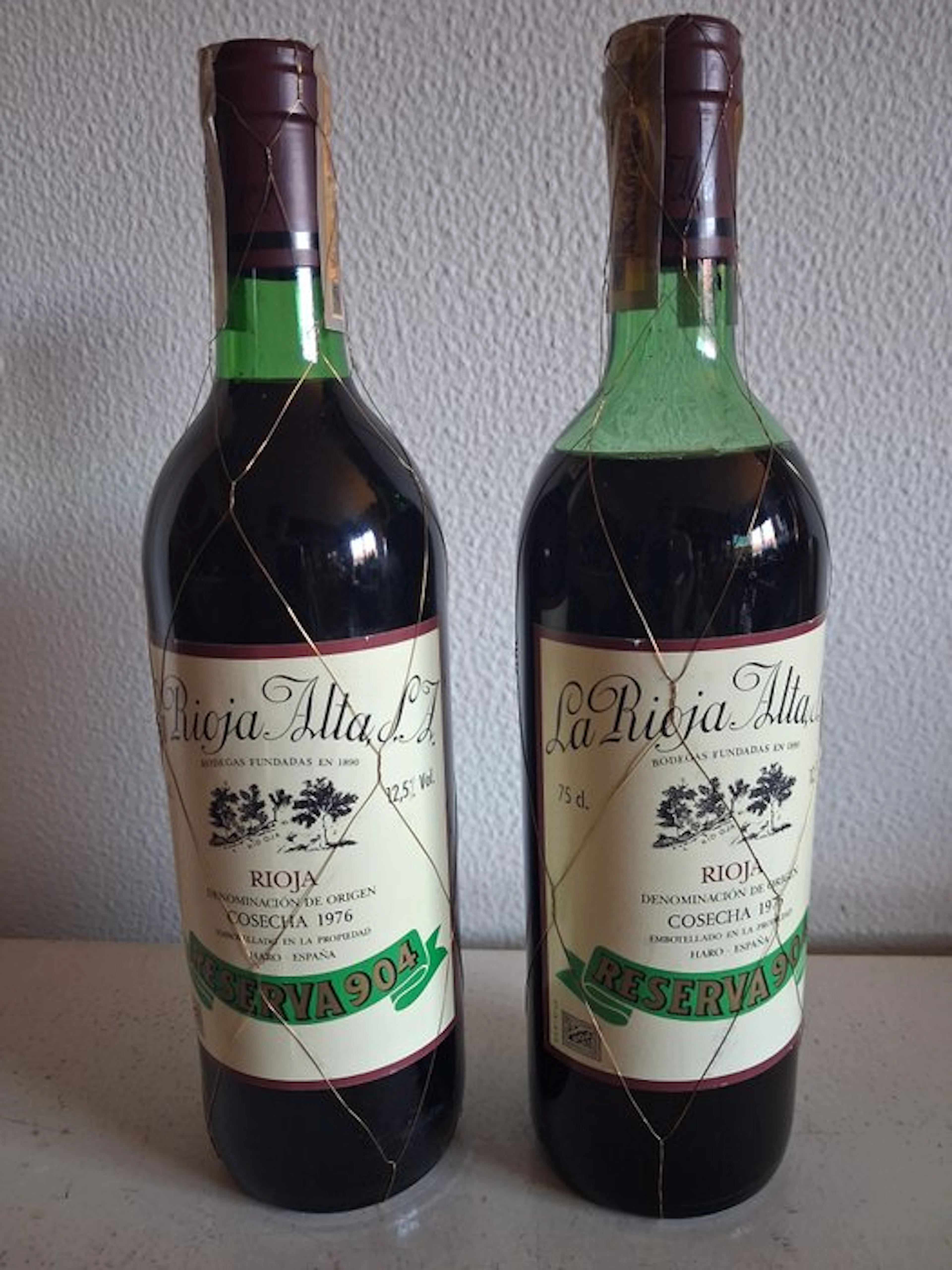 1976 La Rioja Alta, Reserva 904 - Rioja Gran Reserva - 2 Bottles (0.75L)