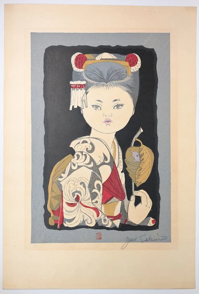 SEKINO • Japanese Girl with Bird