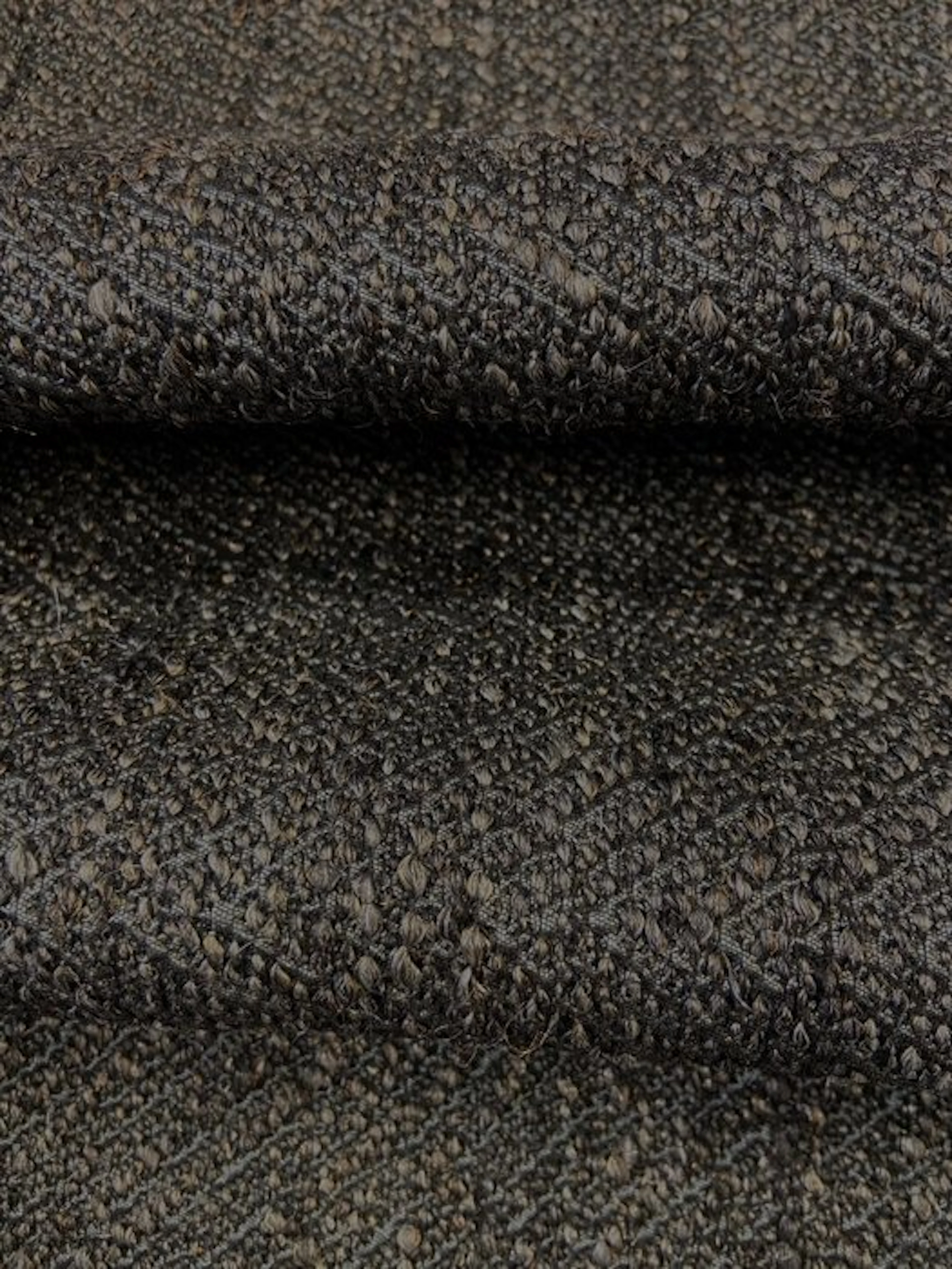 AMAZING THORNED BOUCLE' MADE IN ITALY - Upholstery fabric - 500 cm - 130 cm