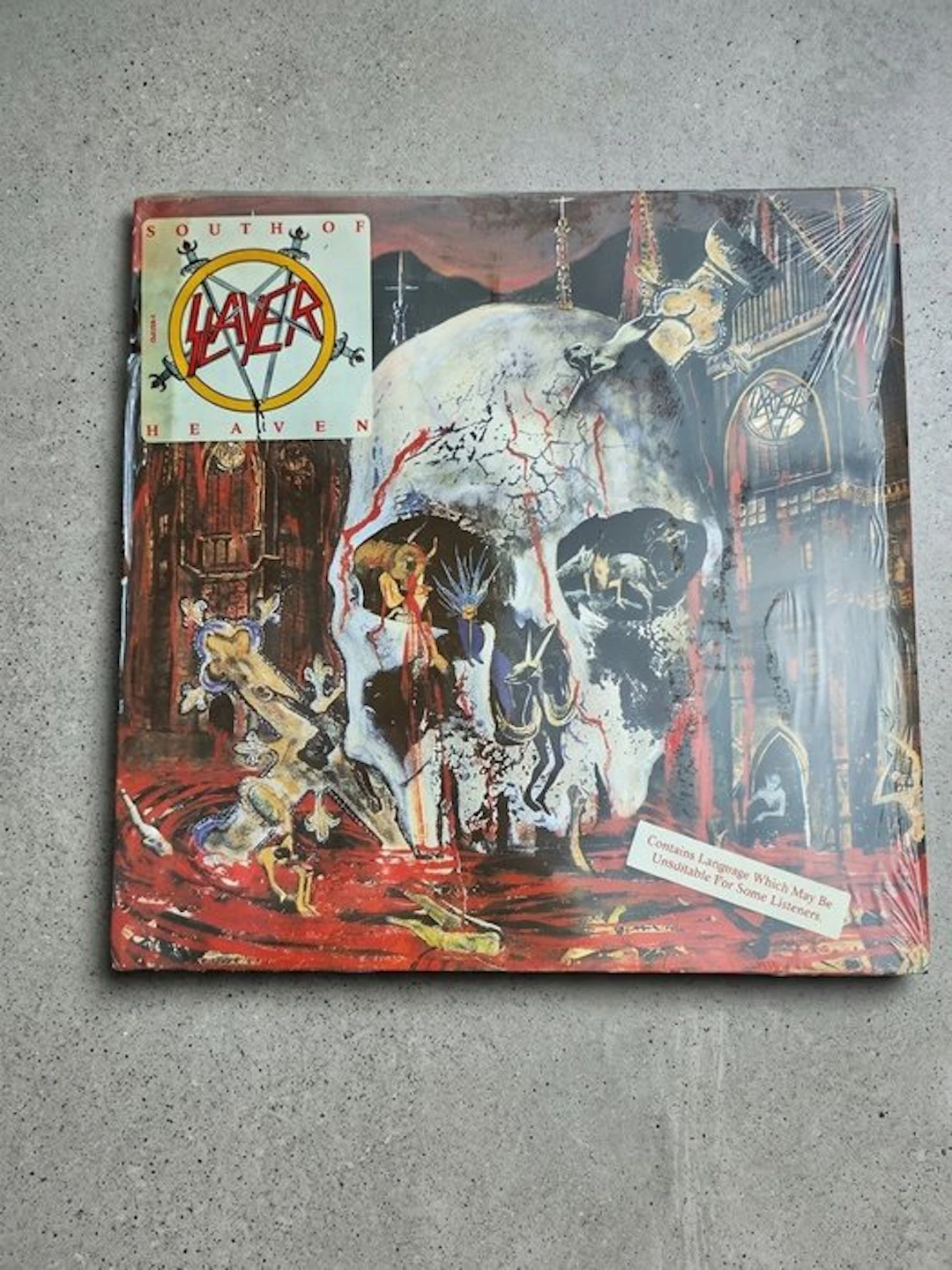 Slayer - South of heaven - 1st EU Pressing - Sleeve with...
