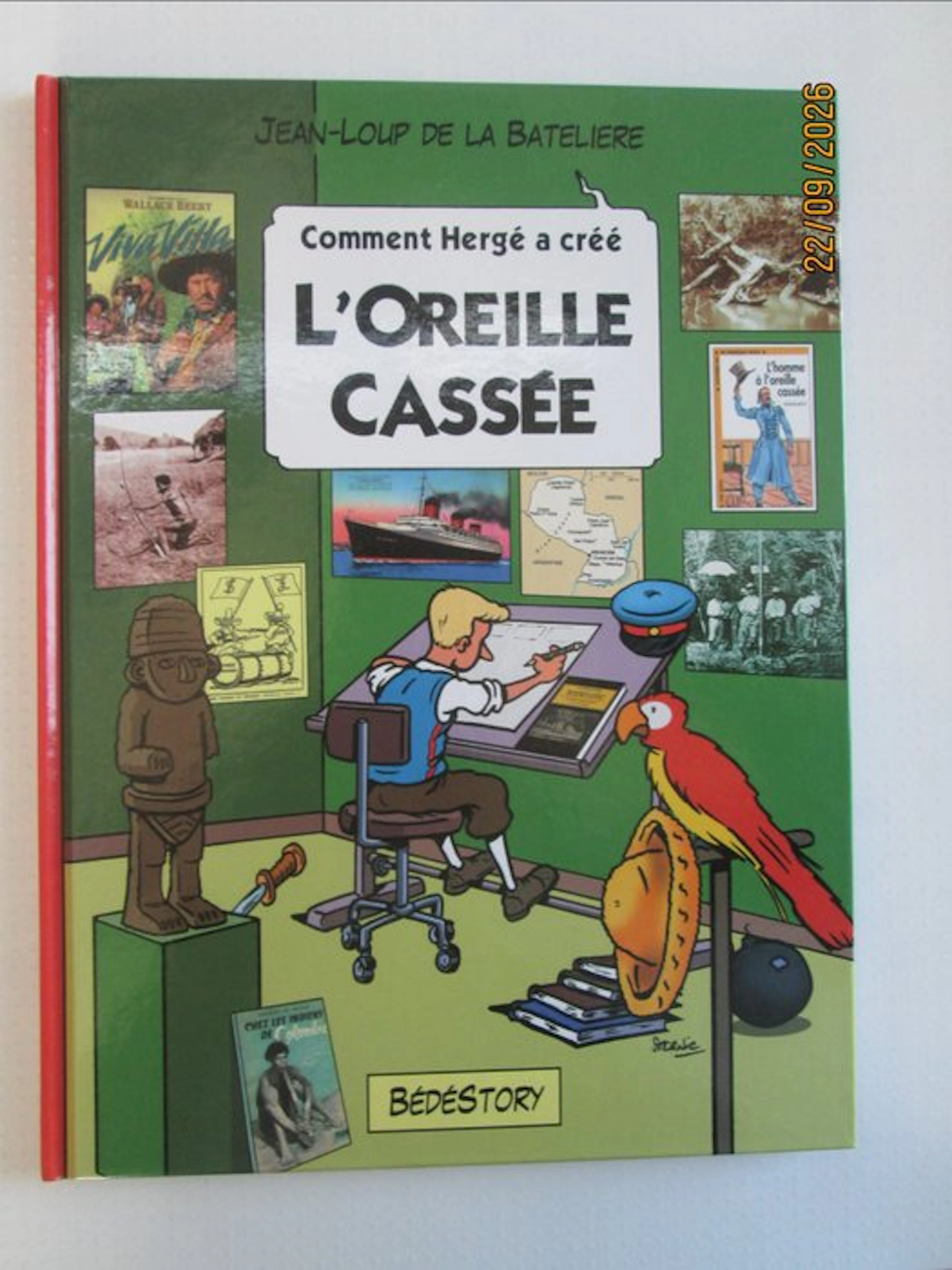 Tintin - Comment Hergé a créé l'oreille cassée - 1 Album