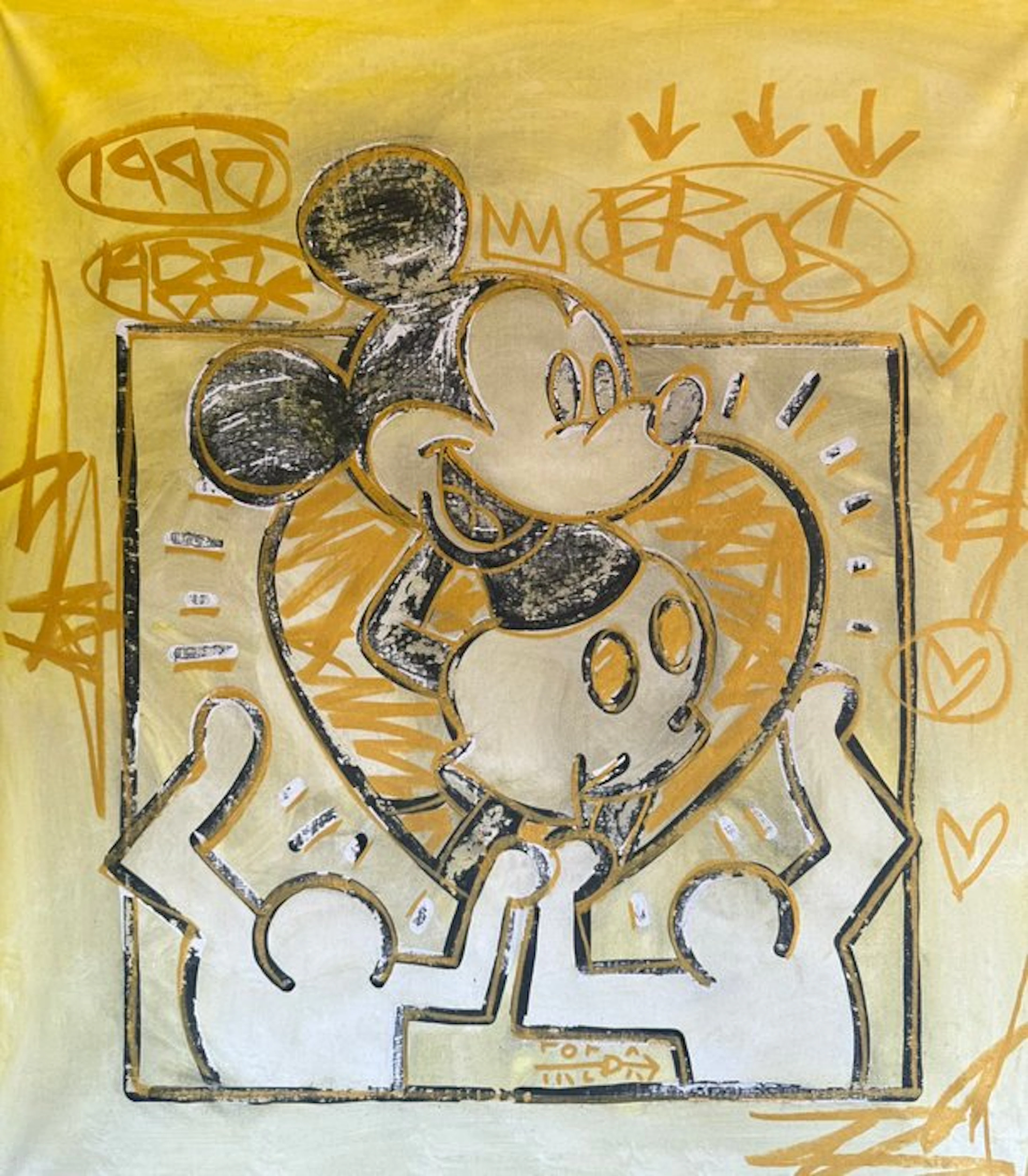 Freda People - Mickey Mouse X Haring XXL