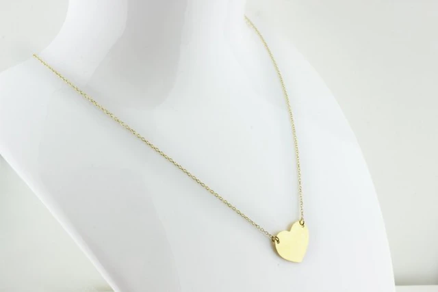 Necklace with pendant - 18 kt. Yellow gold