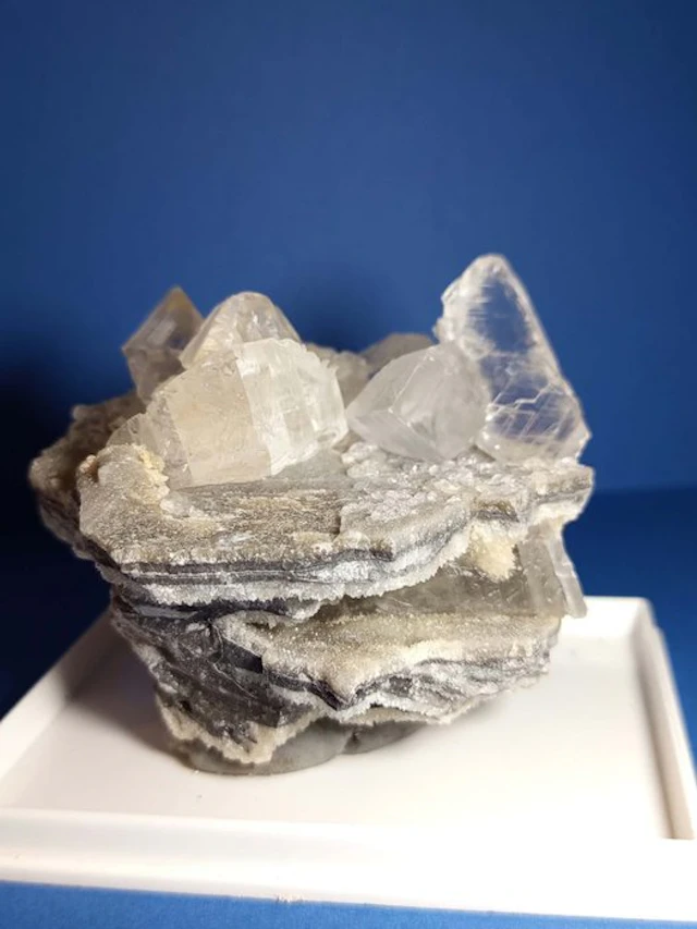 Selenite Freeform - Height: 7 cm - Width: 8 cm- 300 g - (1)