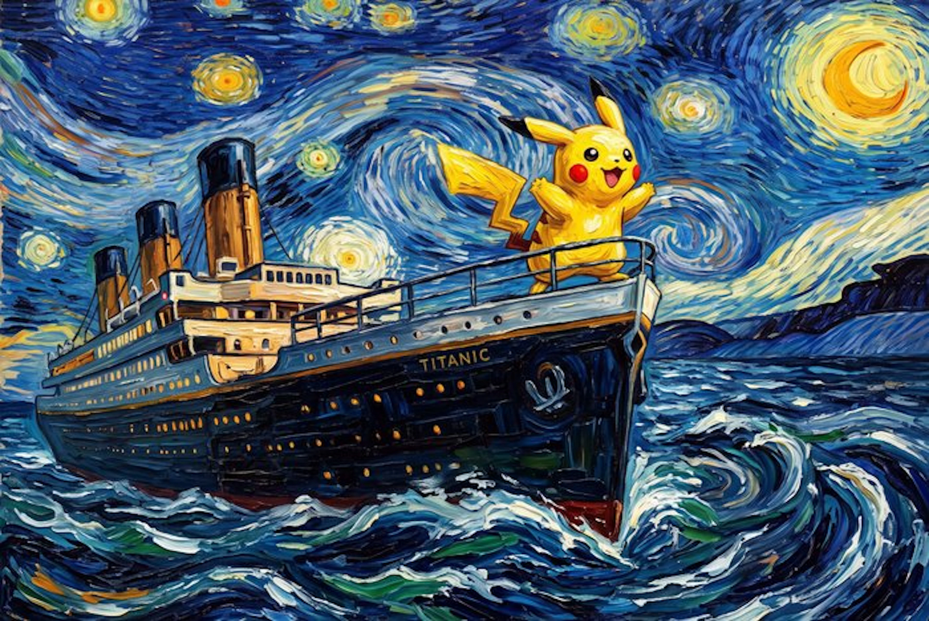 CREATIVE_HUB - Il viaggio del Titanic secondo Pikachu