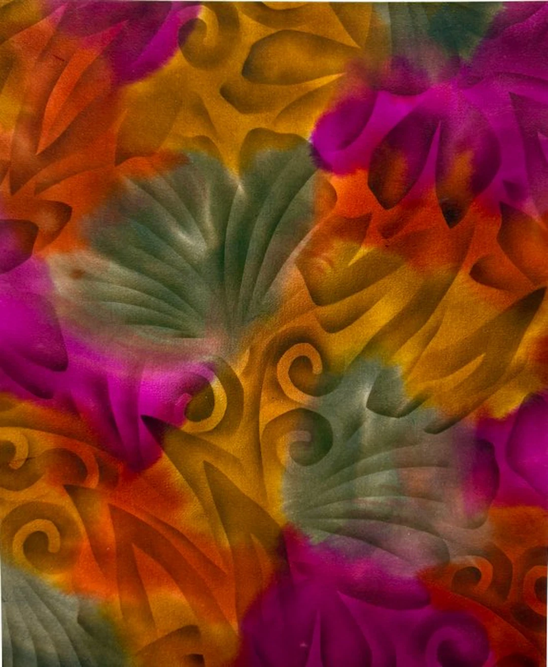 Hermione Sheng (1995) - (NO RP ! Hand painted) Autumn Abstraction