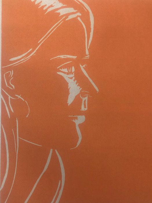 Alex Katz (1927) - Pink Kym