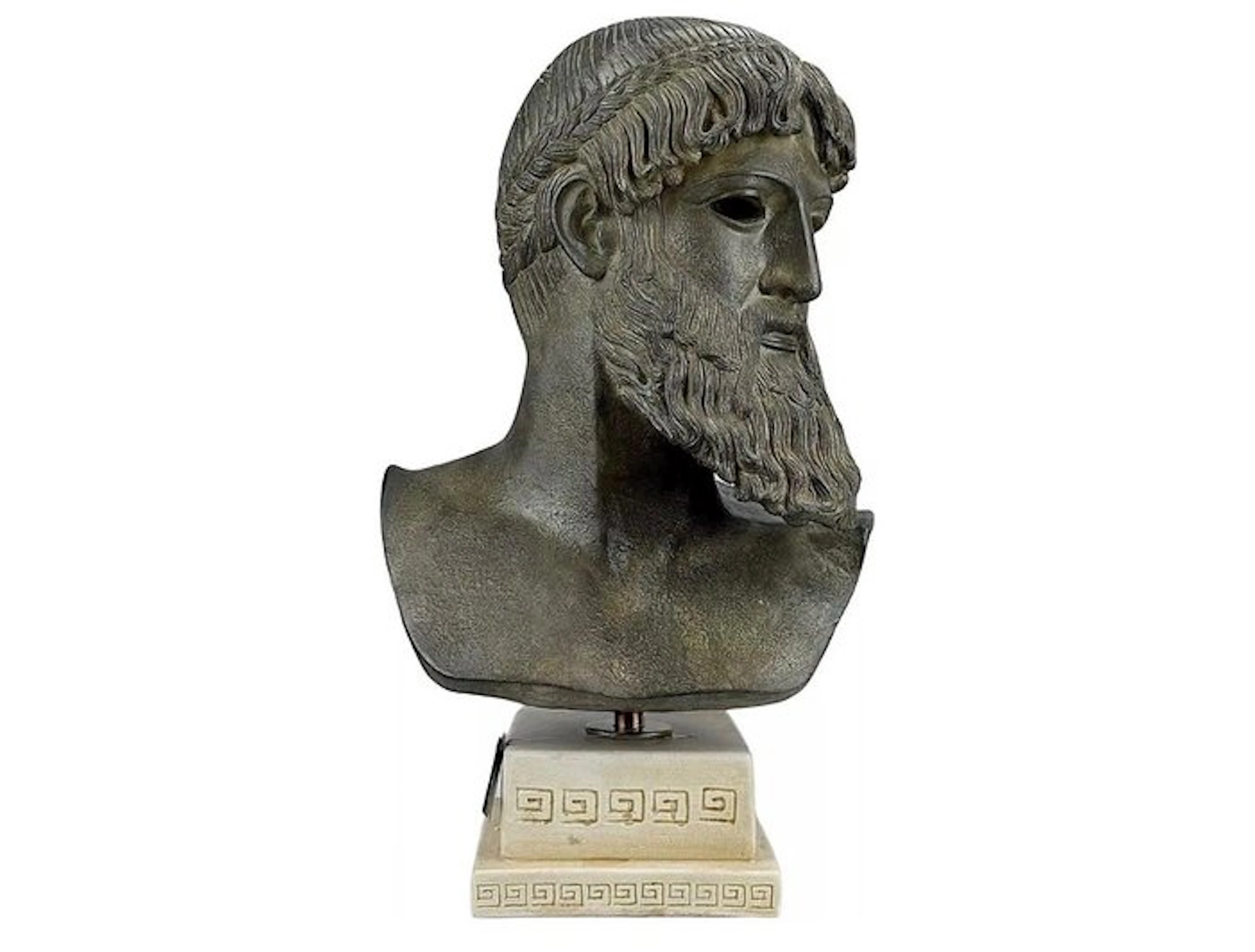 Statue, Poseidone 36 cm - 36 cm - Stone